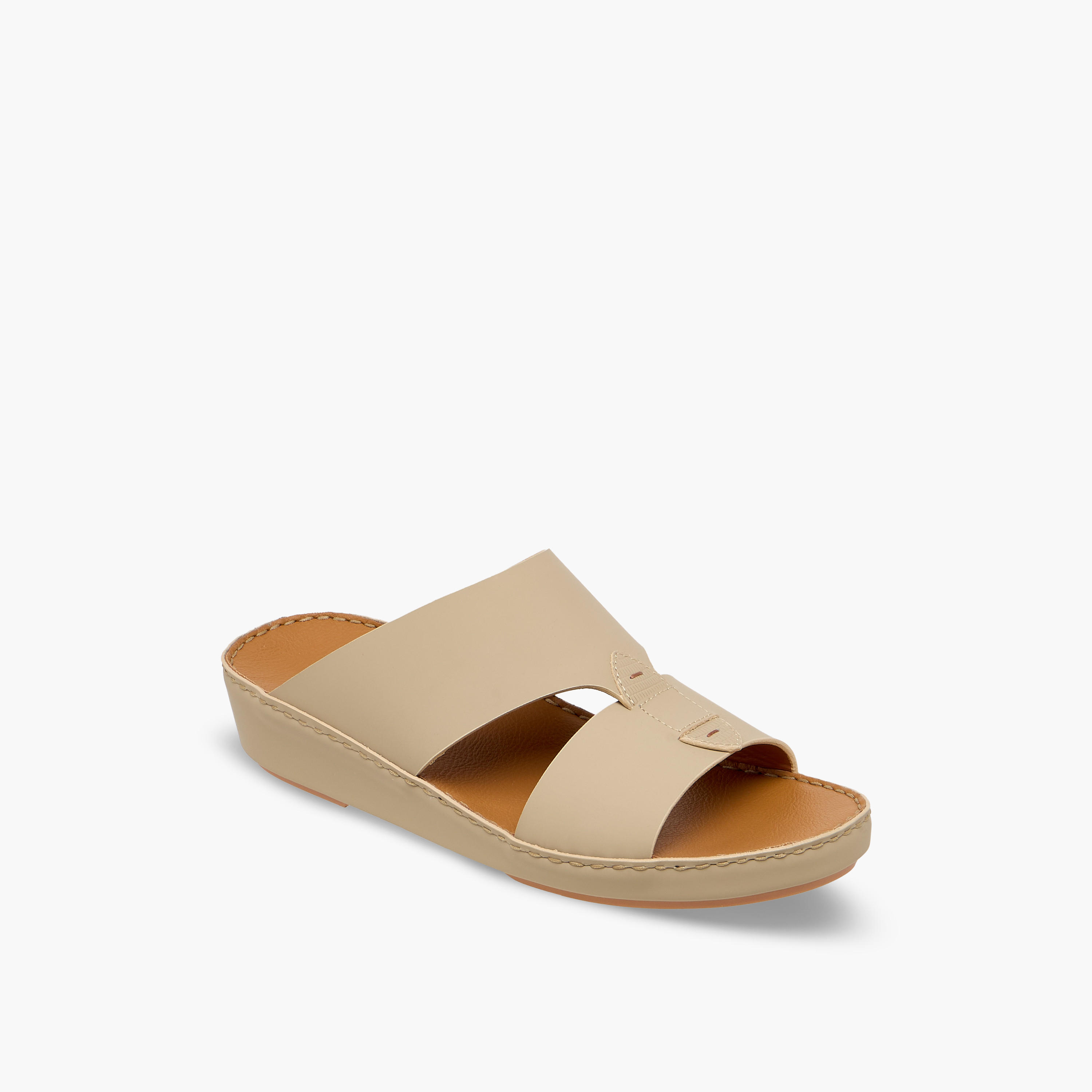 Duchini Men Comfort Leather Arabic Sandals-men-shoes-sandals-image-2