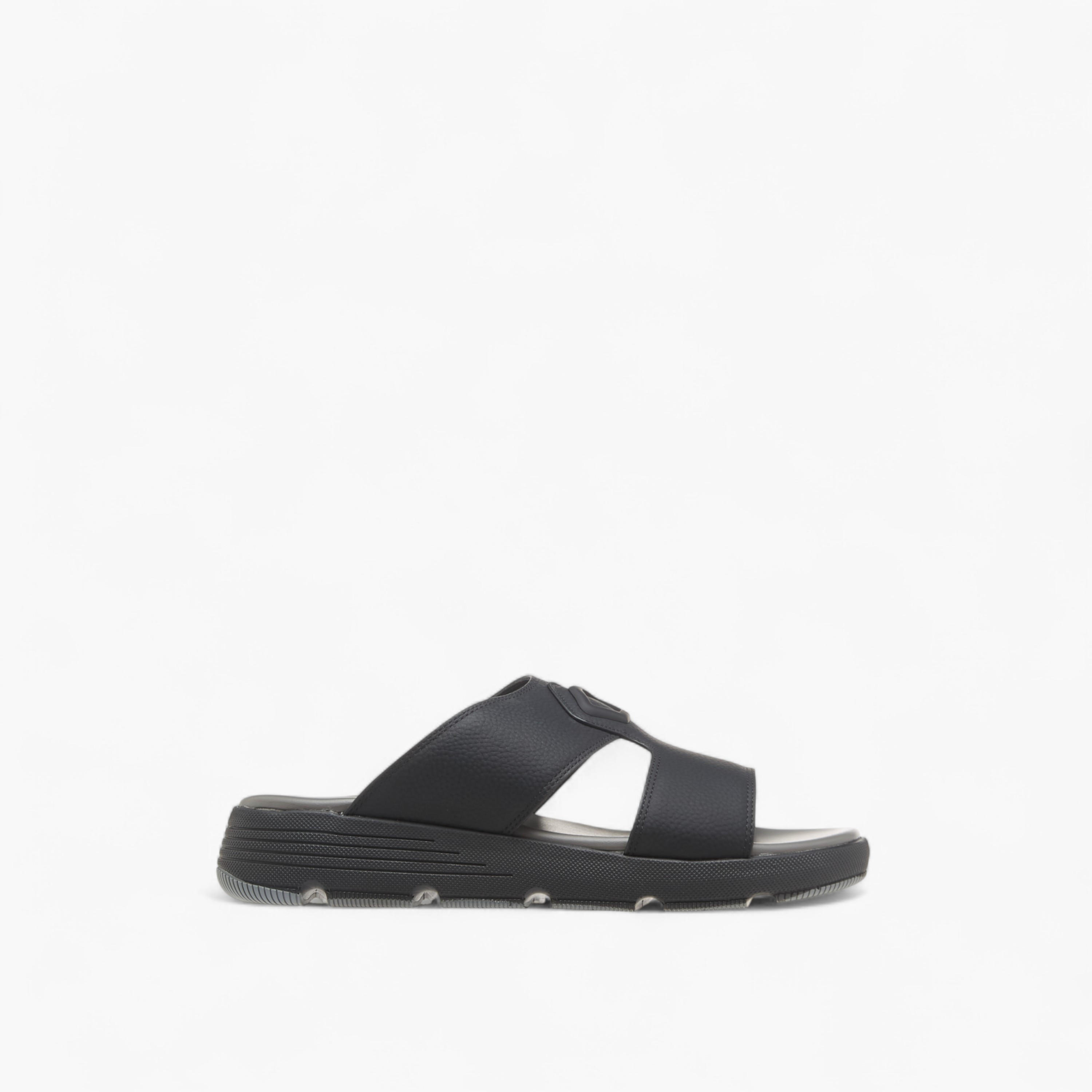Le Confort Textured Slip-On Comfort Sandals-men-shoes-sandals-image-3