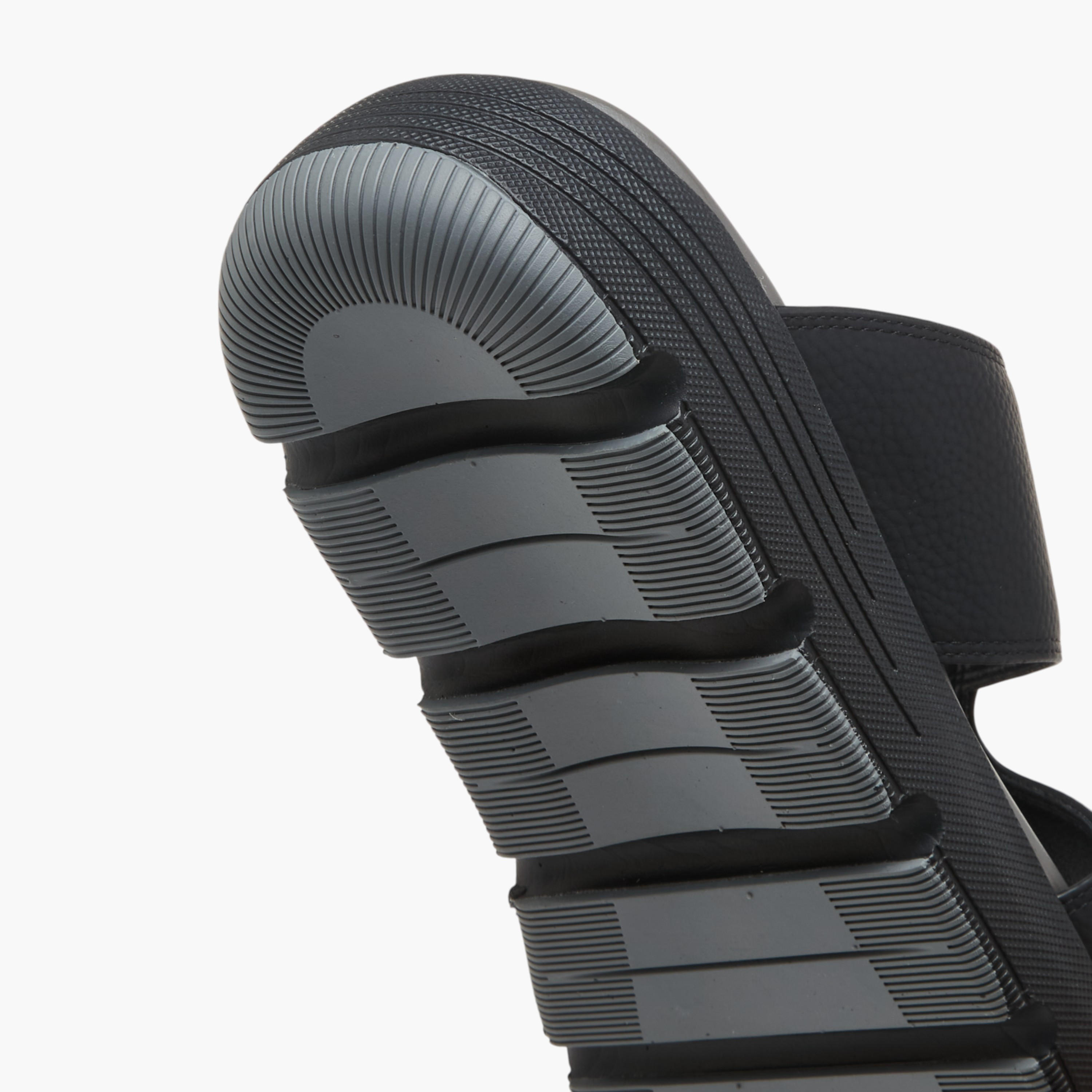 Le Confort Textured Slip-On Comfort Sandals-men-shoes-sandals-image-5