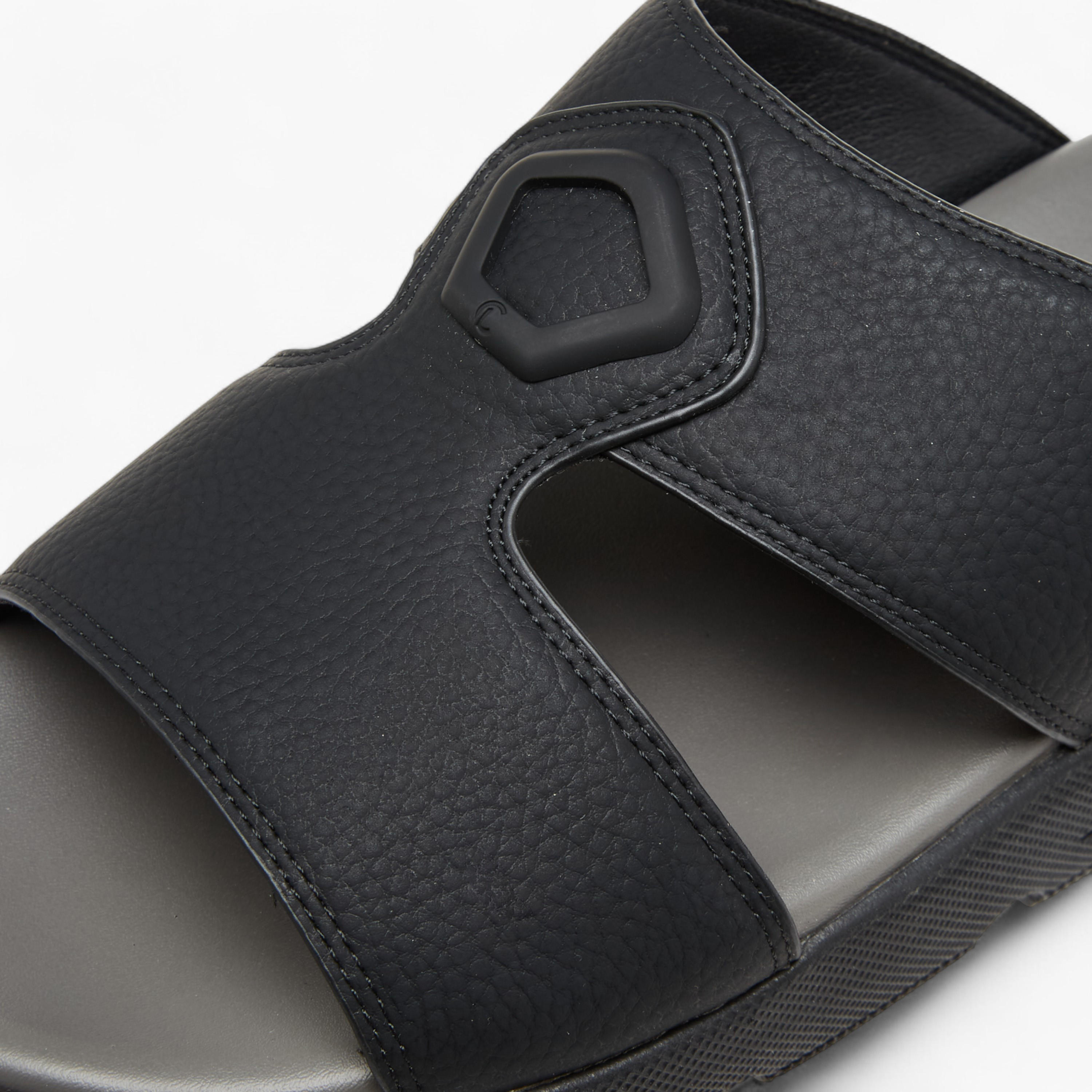 Le Confort Textured Slip-On Comfort Sandals-men-shoes-sandals-image-6