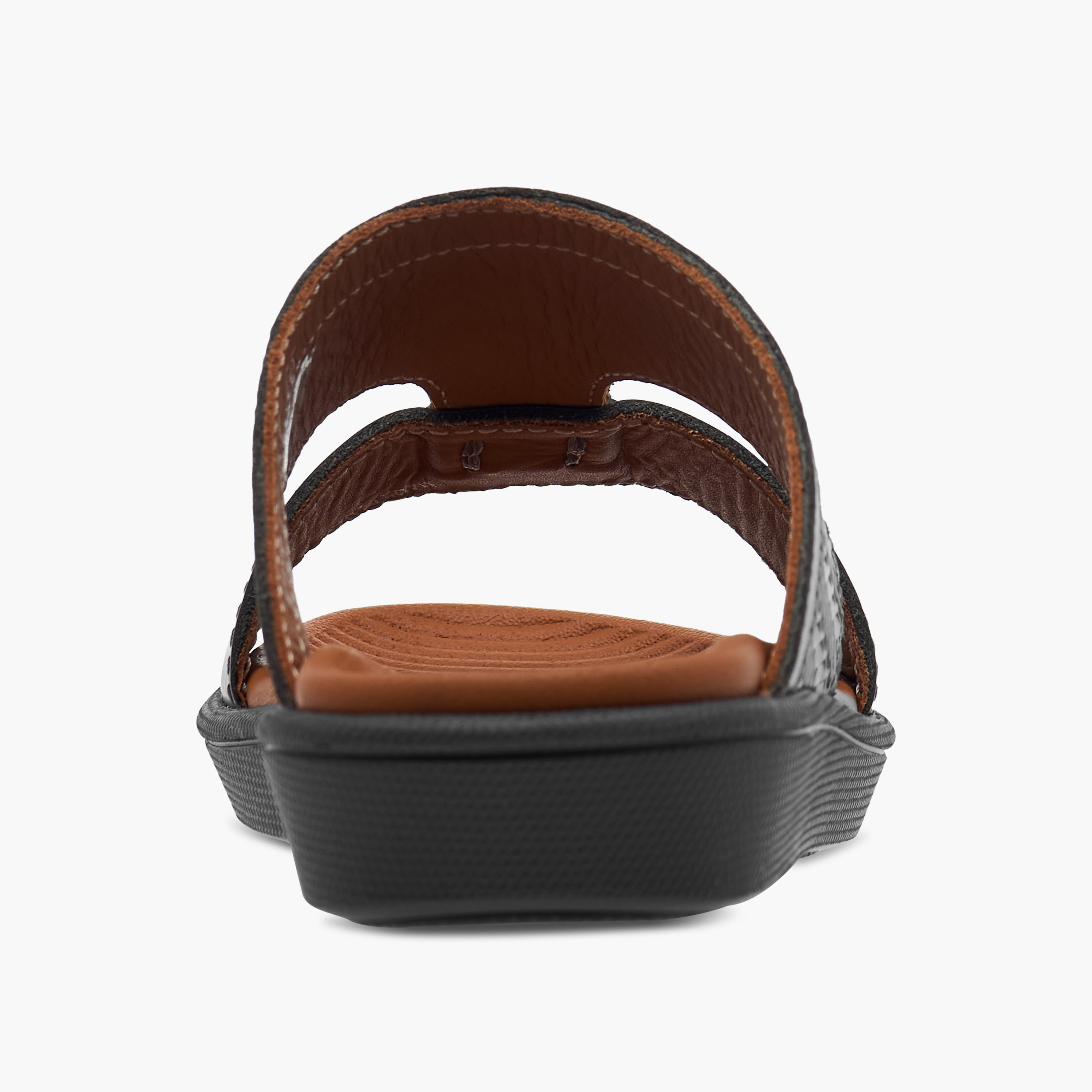 Mister Duchini Textured Slip-On Arabic Sandals-boys-shoes-sandals-image-4