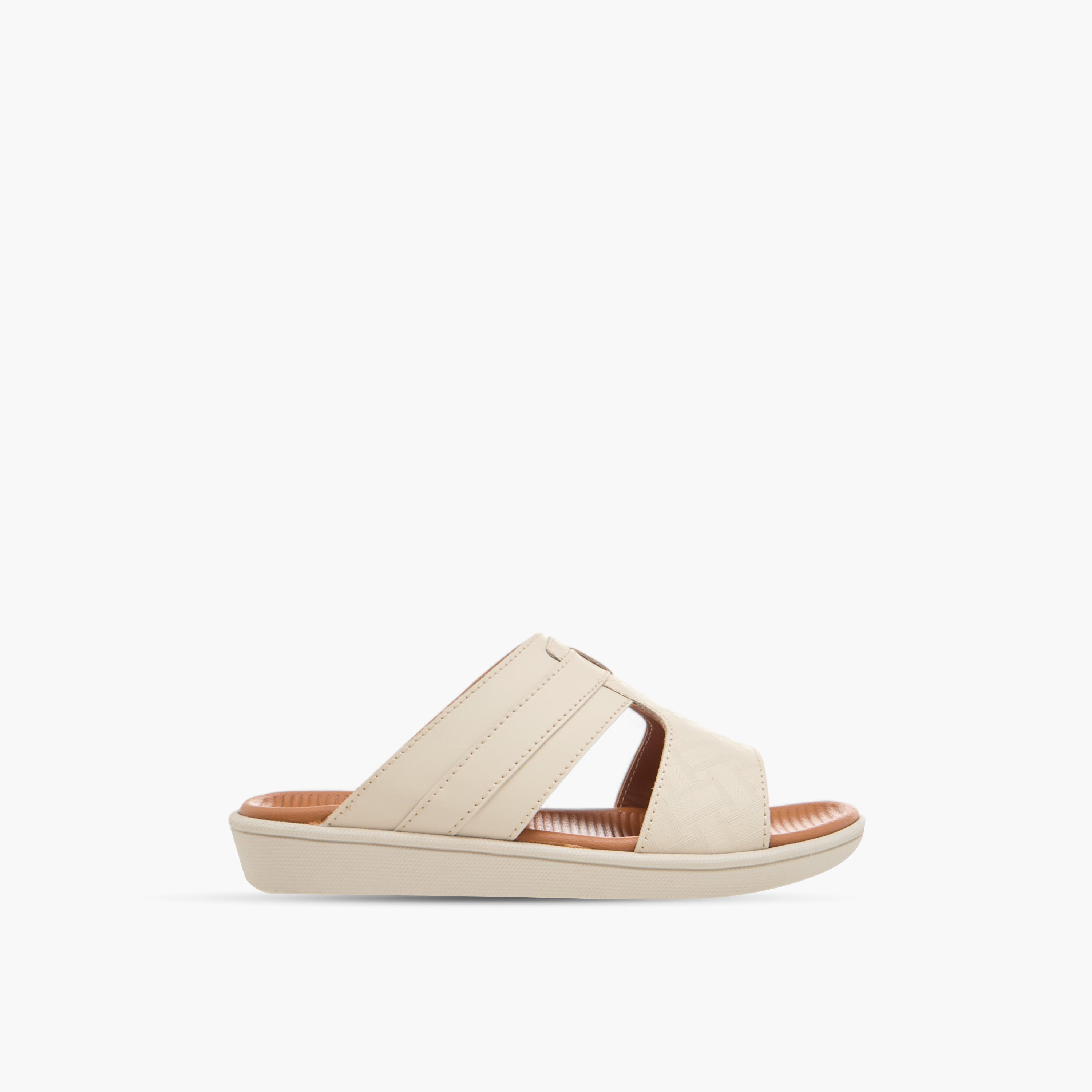 Mister Duchini Textured Slip-On Arabic Sandals-boys-shoes-sandals-image-2