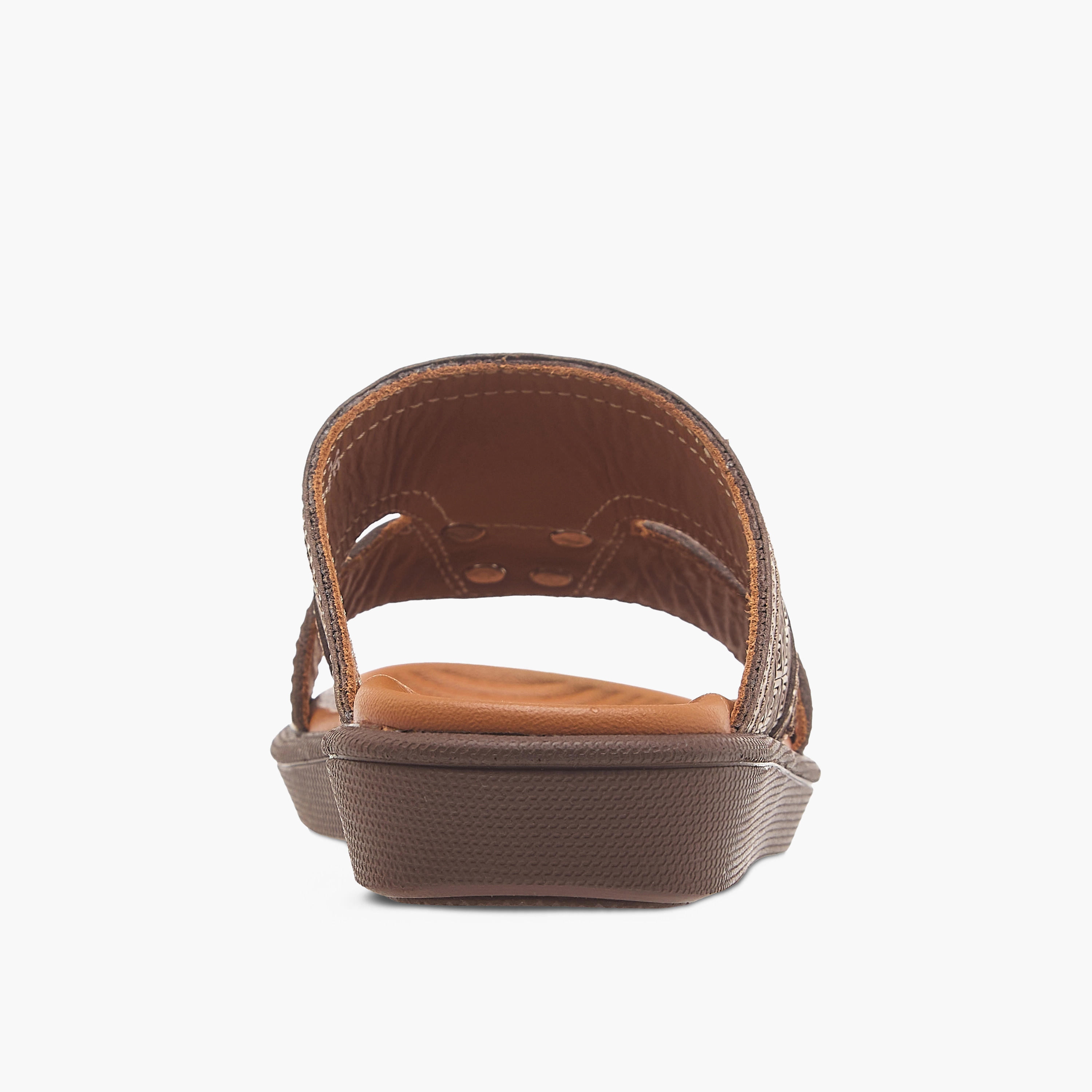 Mister Duchini Textured Slip-On Arabic Sandals-boys-shoes-sandals-image-4