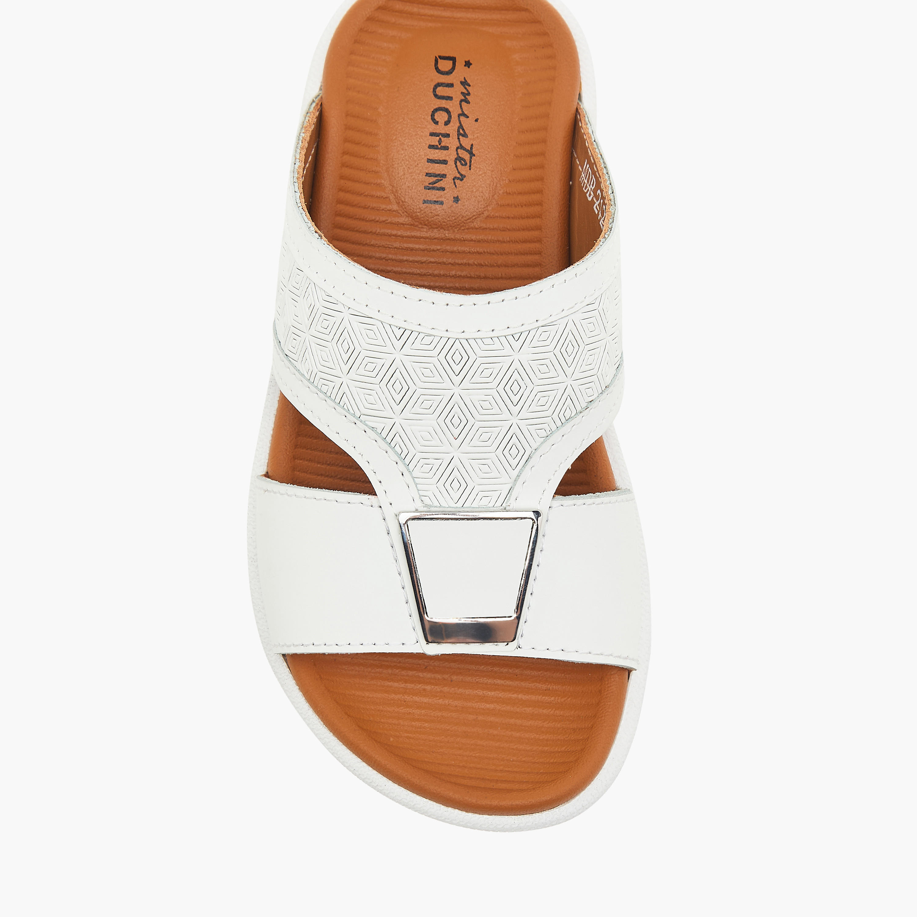 Mister Duchini Textured Slip-On Arabic Sandals-boys-shoes-sandals-image-3