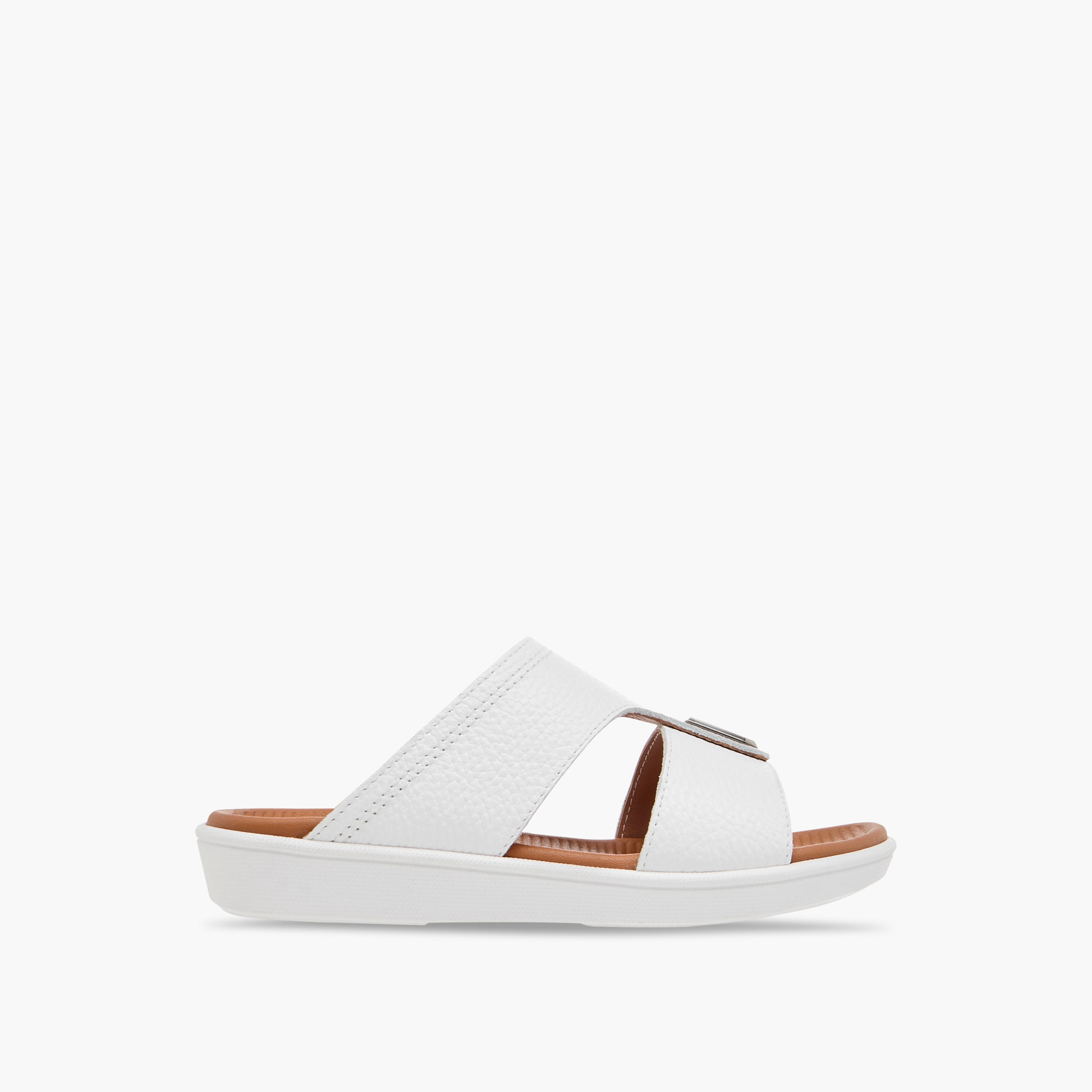 Mister Duchini Textured Slip-On Arabic Sandals-boys-shoes-sandals-image-2