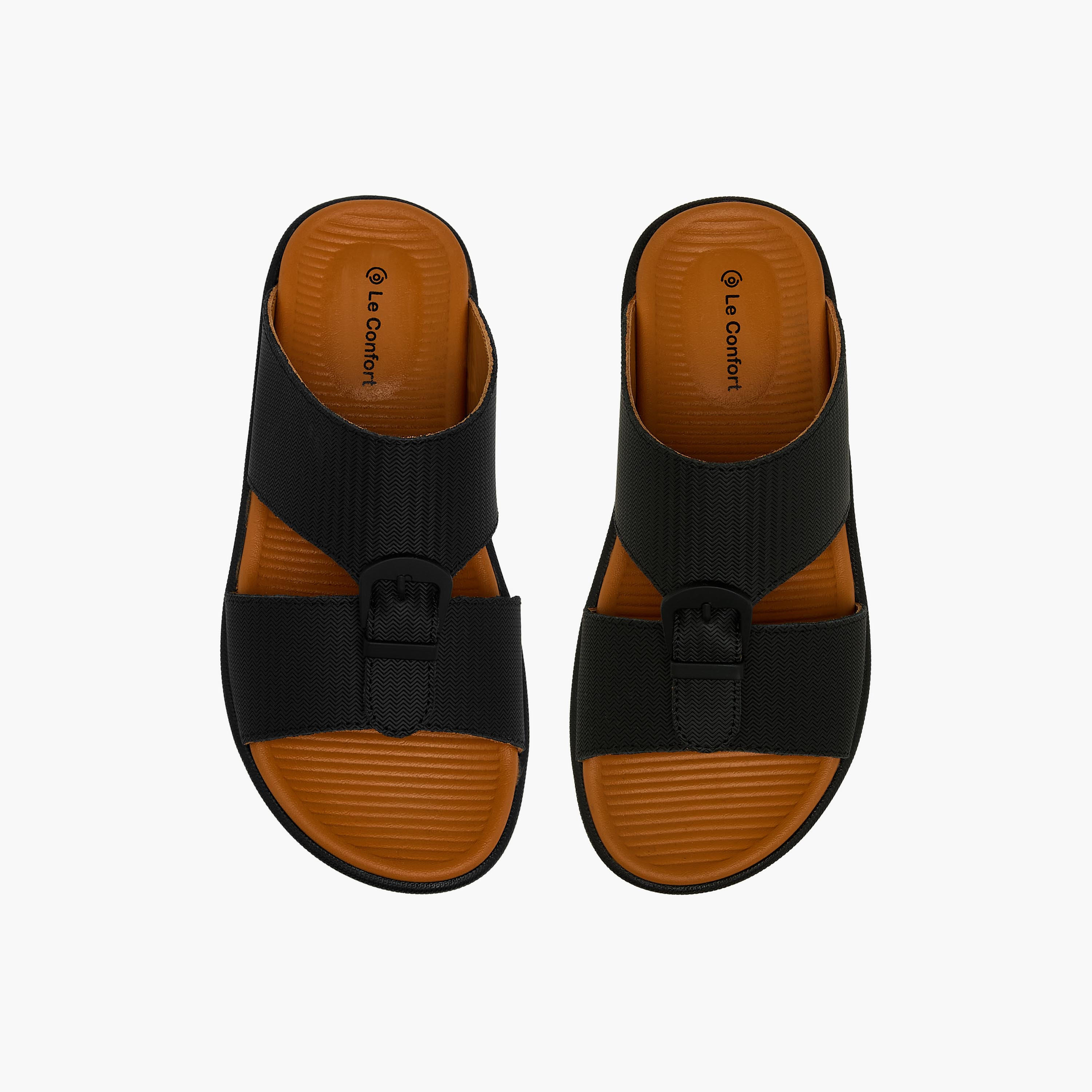 Le Confort Boys Buckle Accent Arabic Sandals-boys-shoes-sandals-image-1