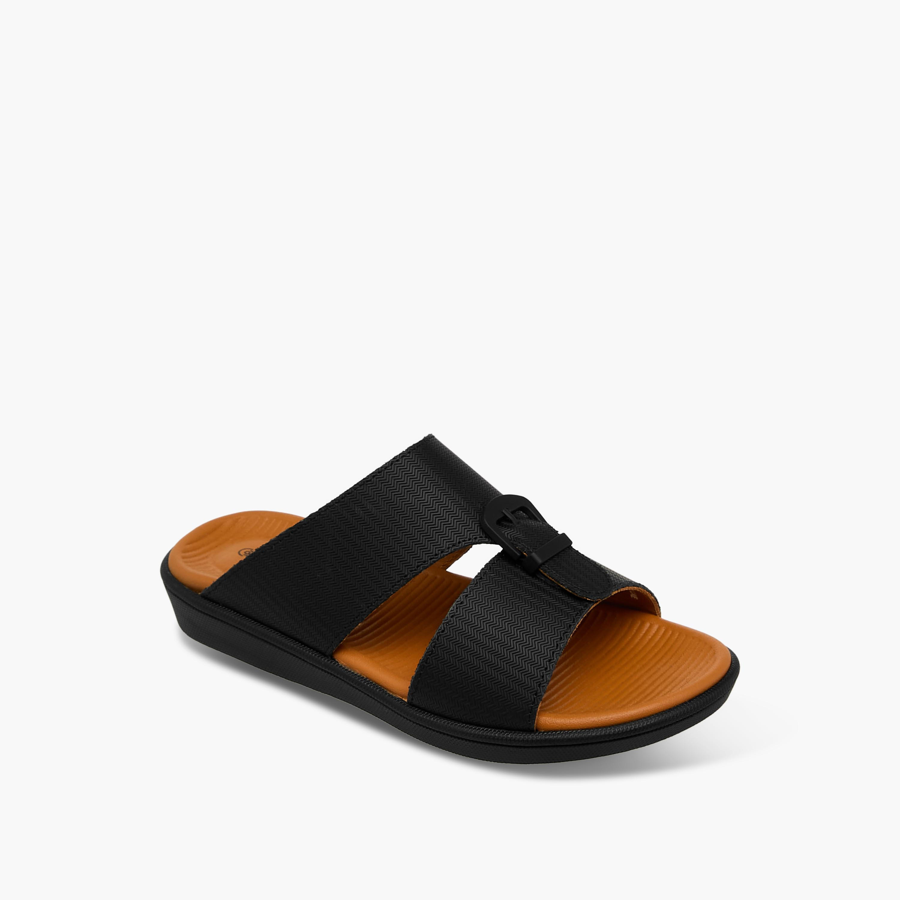 Le Confort Boys Buckle Accent Arabic Sandals-boys-shoes-sandals-image-2
