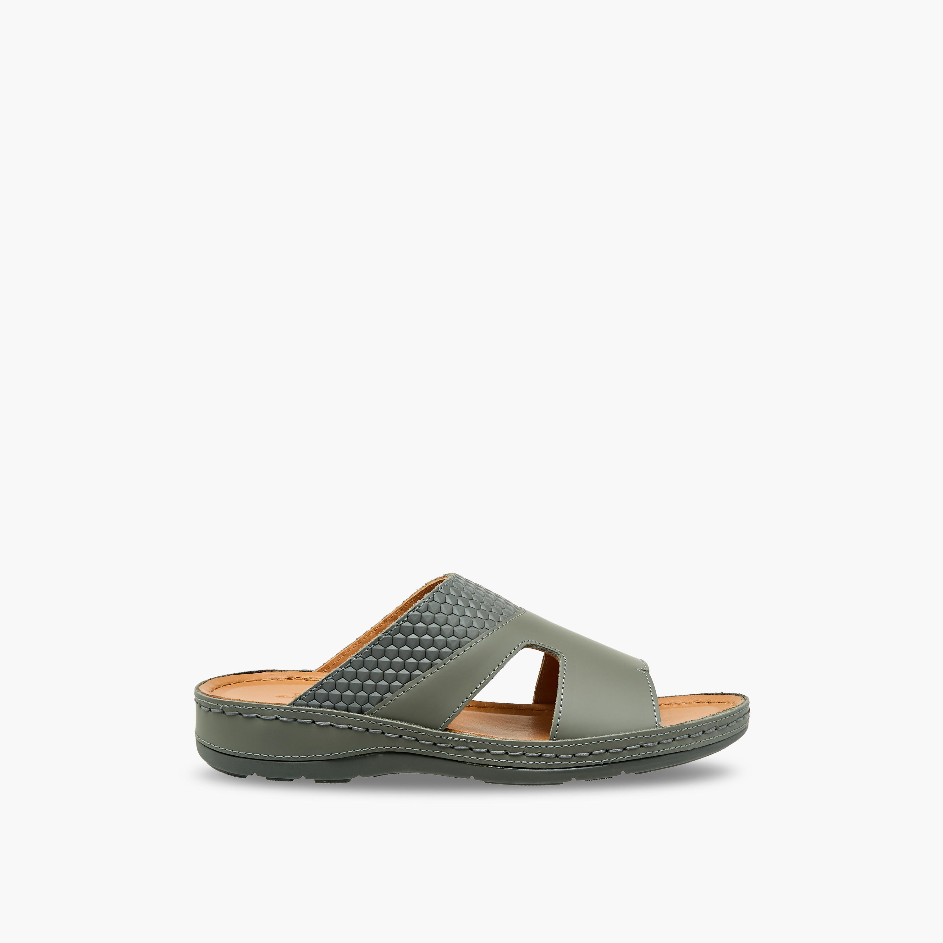 Al Waha Boys Leather Arabic Sandals-boys-shoes-sandals-image-3