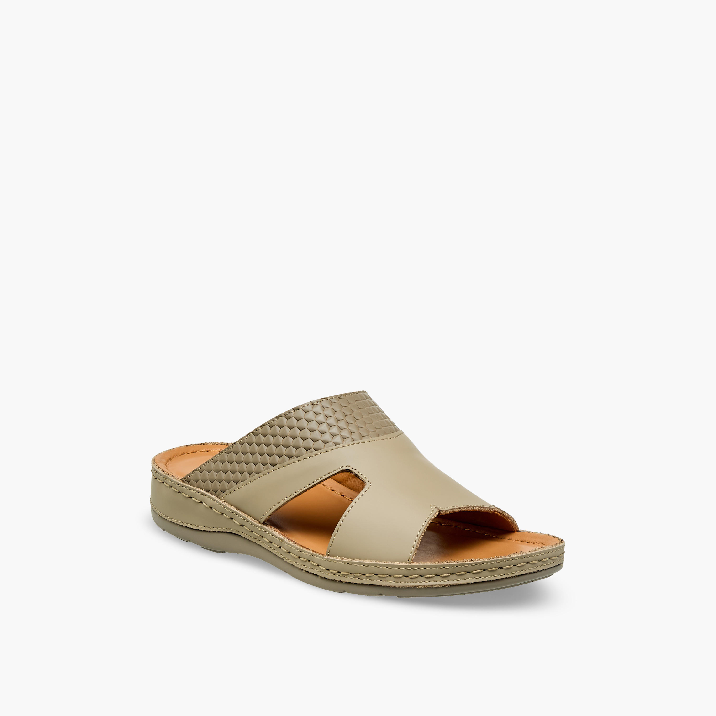 Al Waha Boys Leather Arabic Sandals-boys-shoes-sandals-image-2