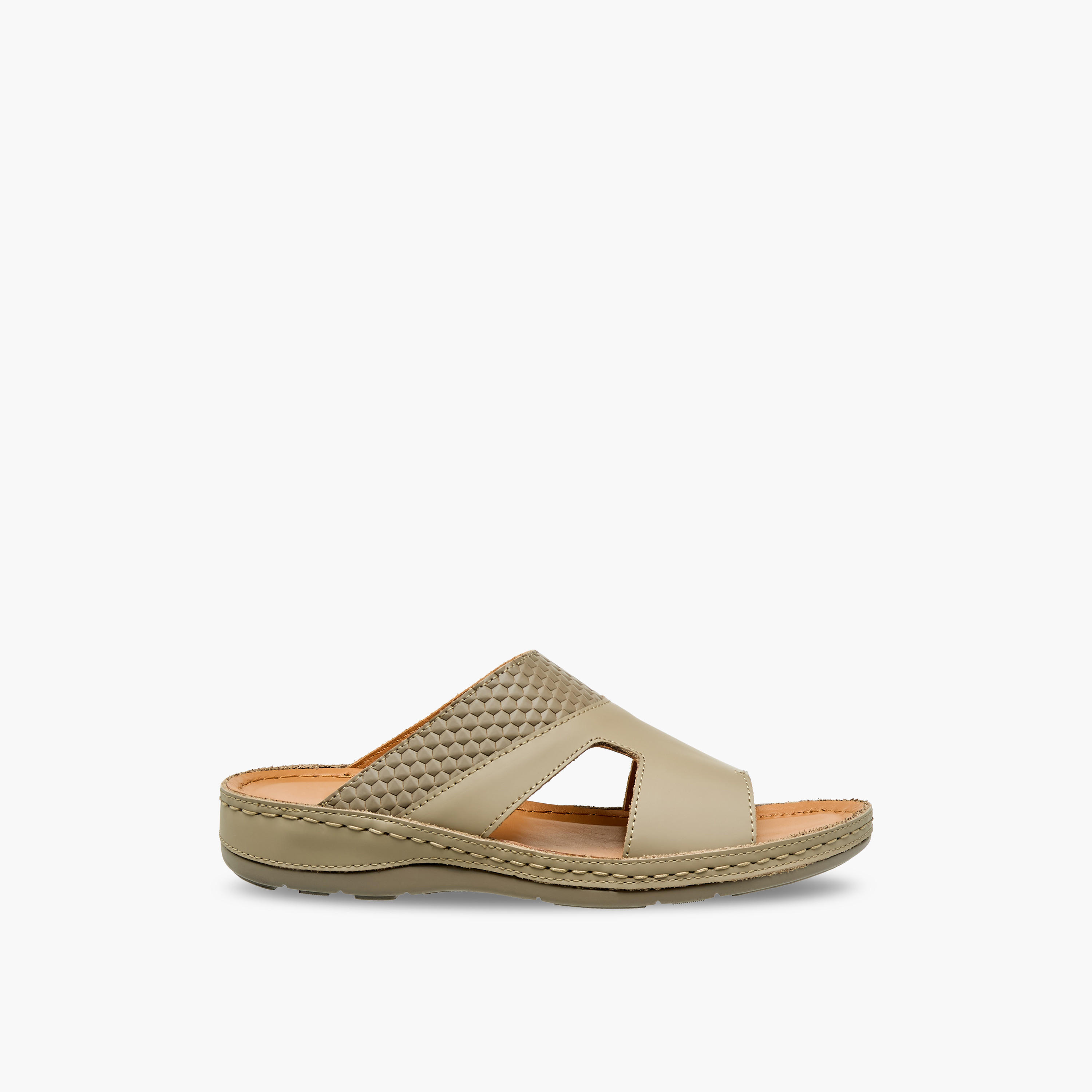 Al Waha Boys Leather Arabic Sandals-boys-shoes-sandals-image-3