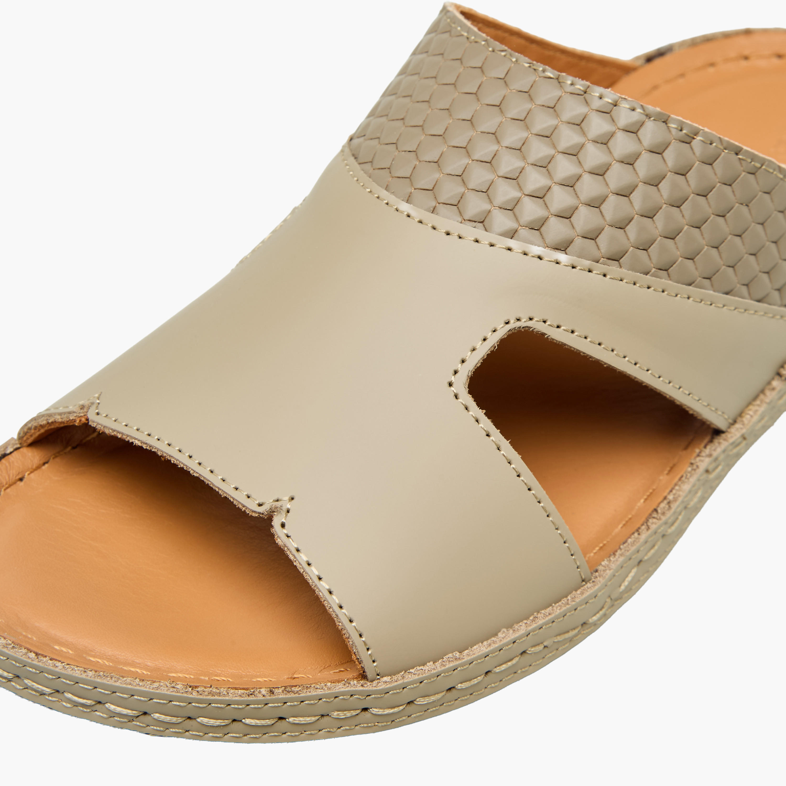 Al Waha Boys Leather Arabic Sandals-boys-shoes-sandals-image-4