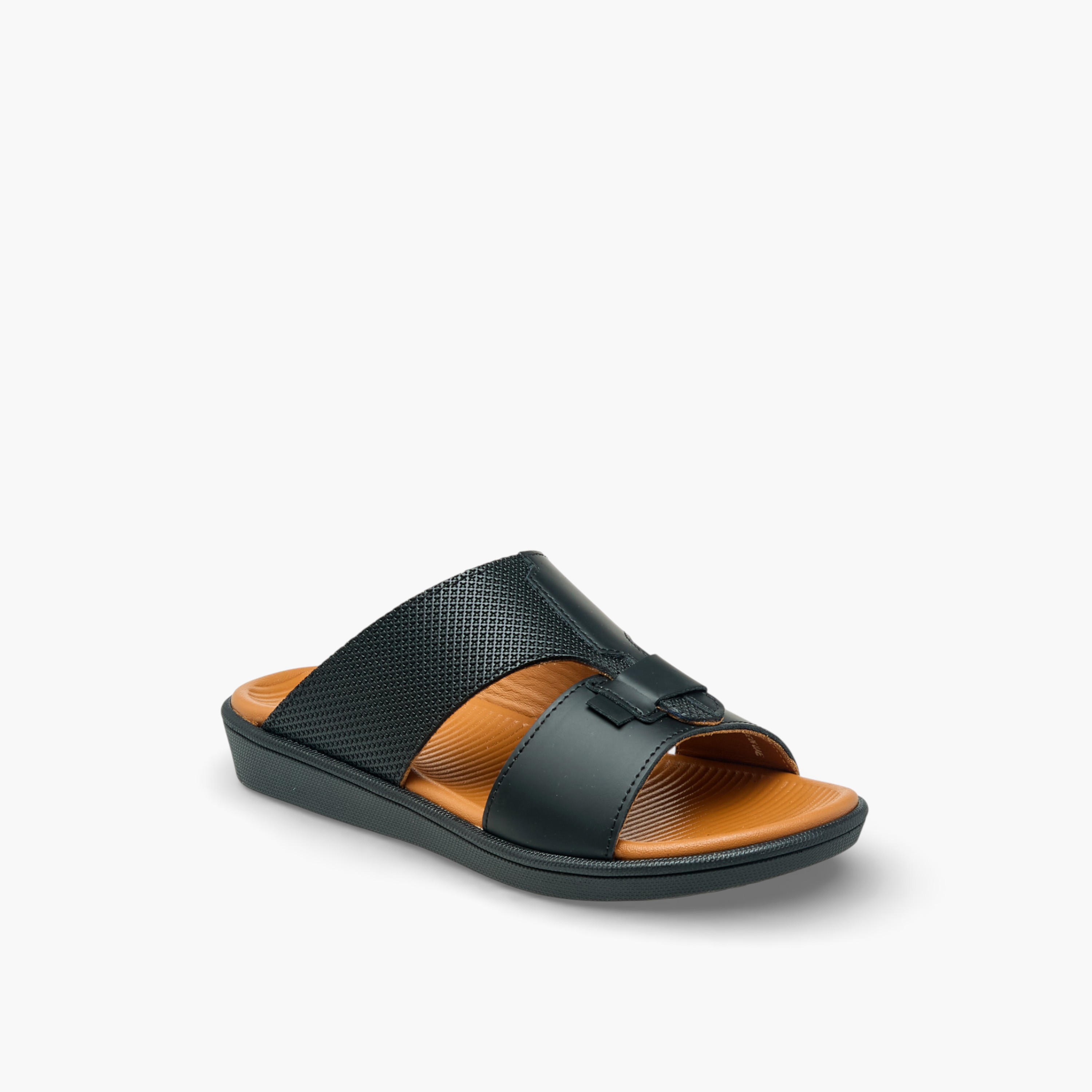 Le Confort Boys Leather Arabic Sandals-boys-shoes-sandals-image-2