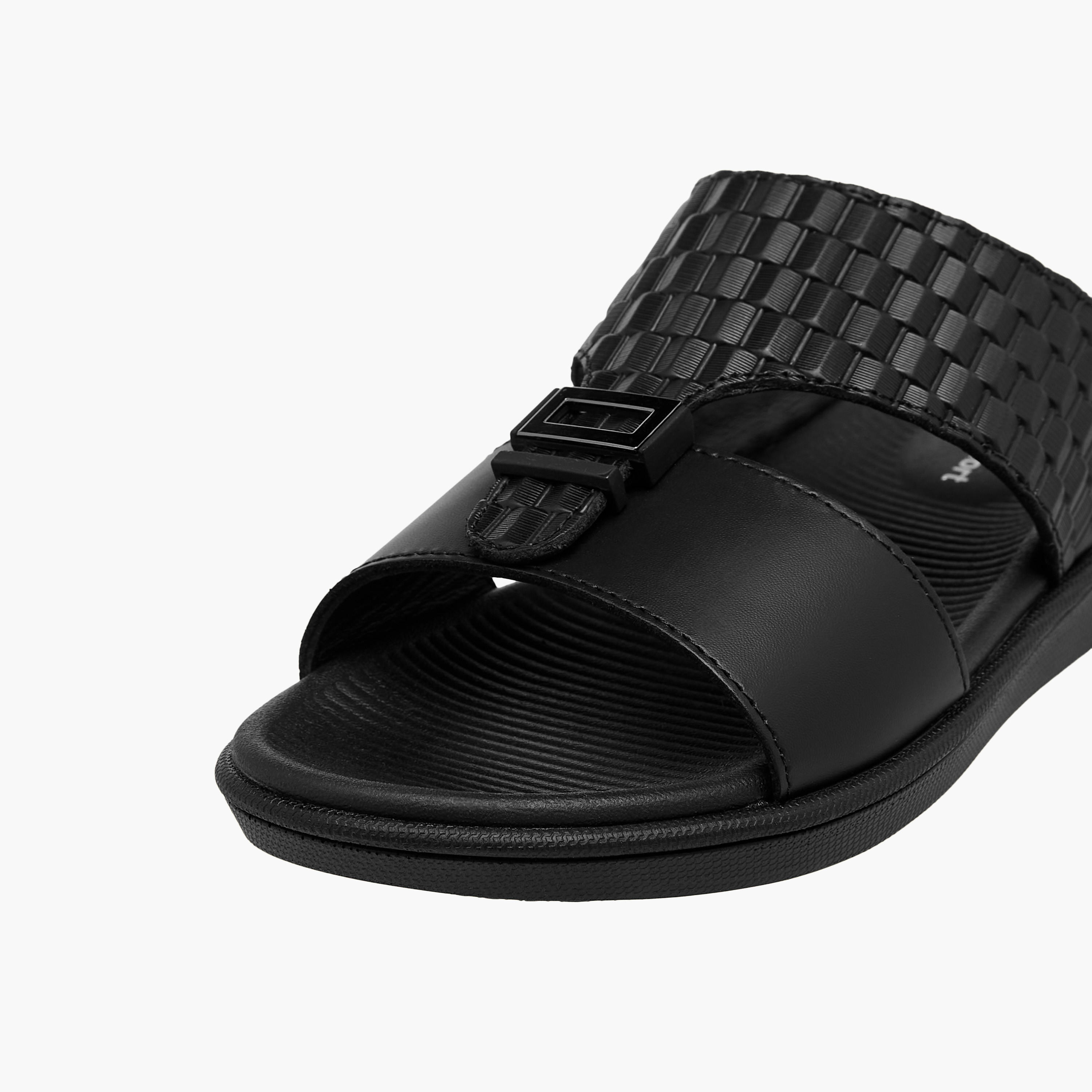 Le Confort Boys Leather Arabic Sandals-boys-shoes-sandals-image-4