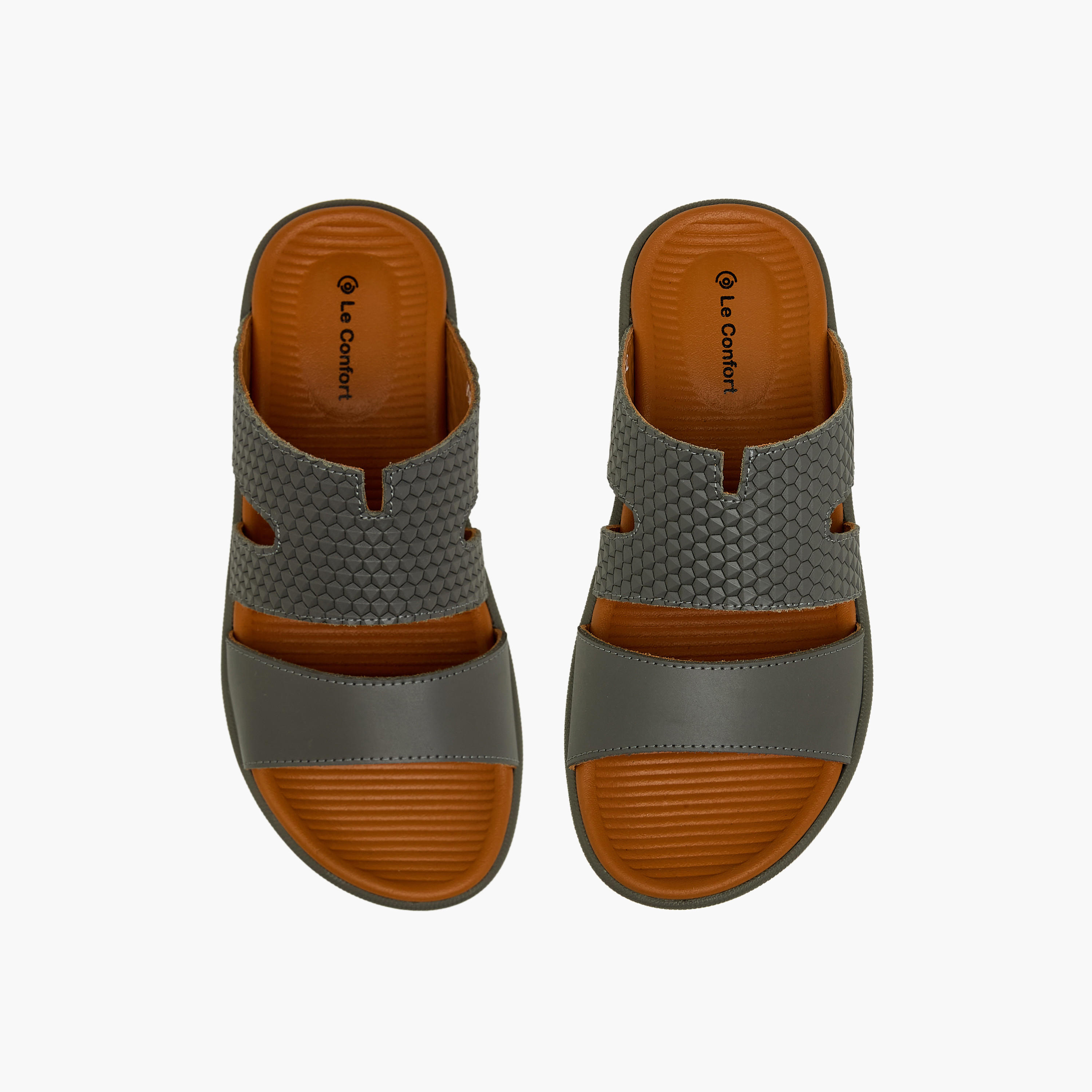 Le Confort Boys Slip-On Leather Arabic Sandals-boys-shoes-sandals-image-1