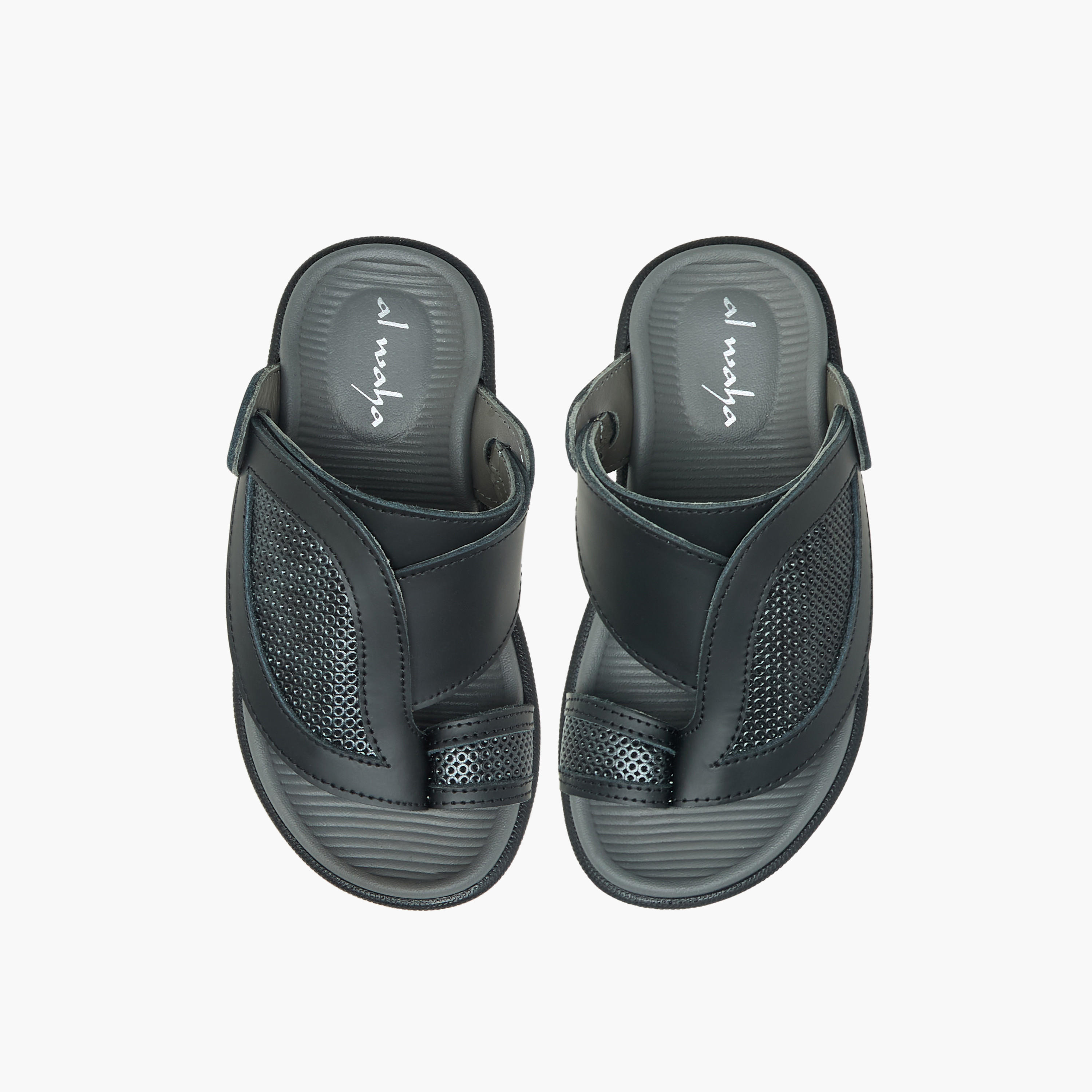 Al Waha Boys Slip-On Arabic Sandals-boys-shoes-sandals-image-1