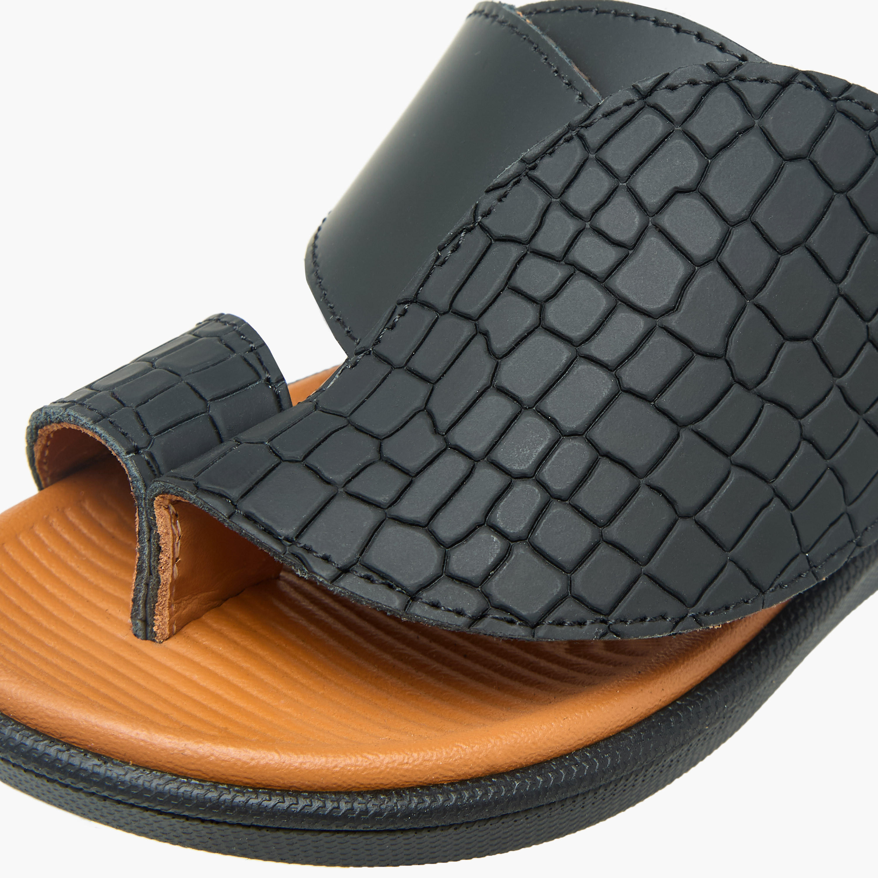صندل عربي جلد للأولاد من الواحة-boys-shoes-sandals-image-4