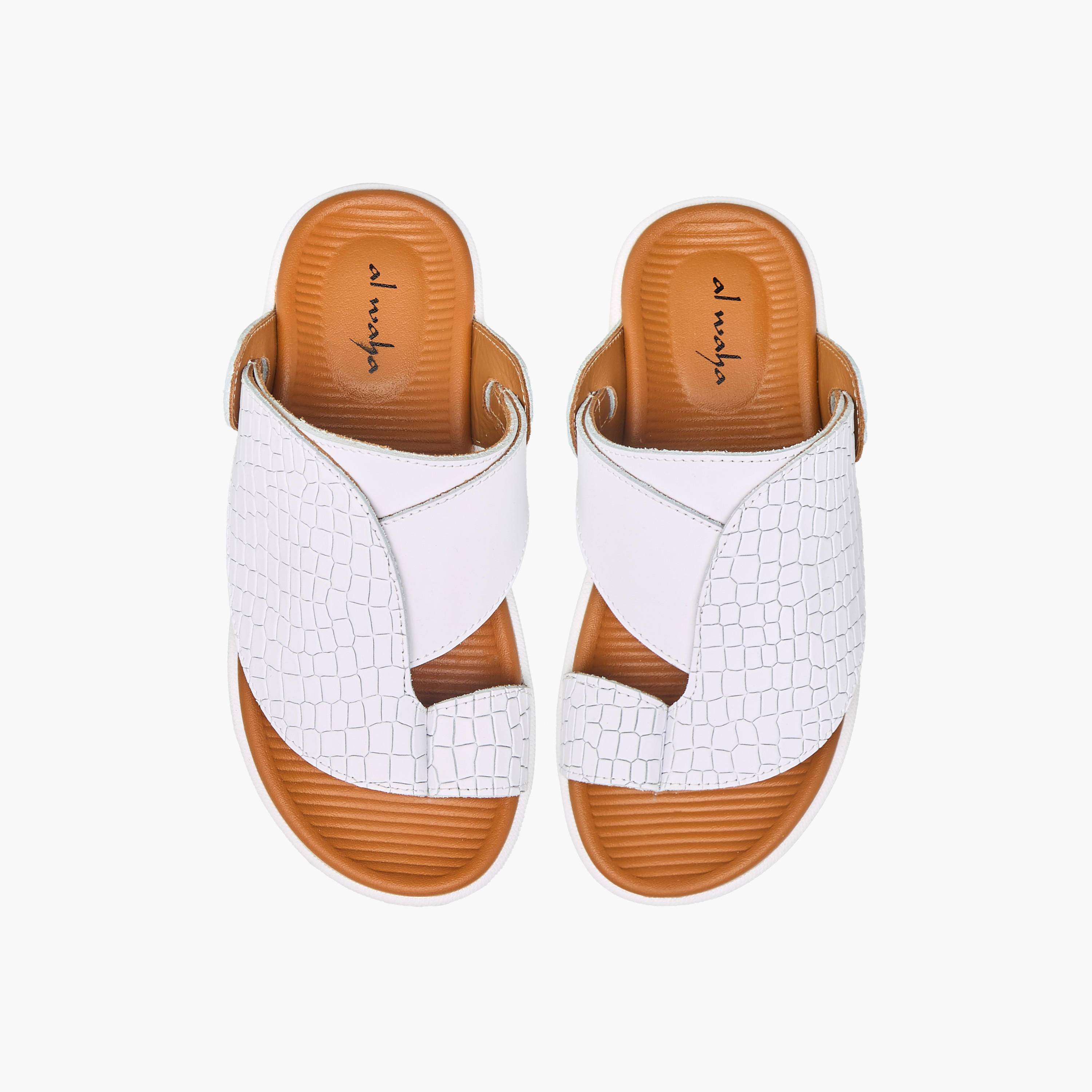 Al Waha Boys Leather Arabic Sandals-boys-shoes-sandals-image-1