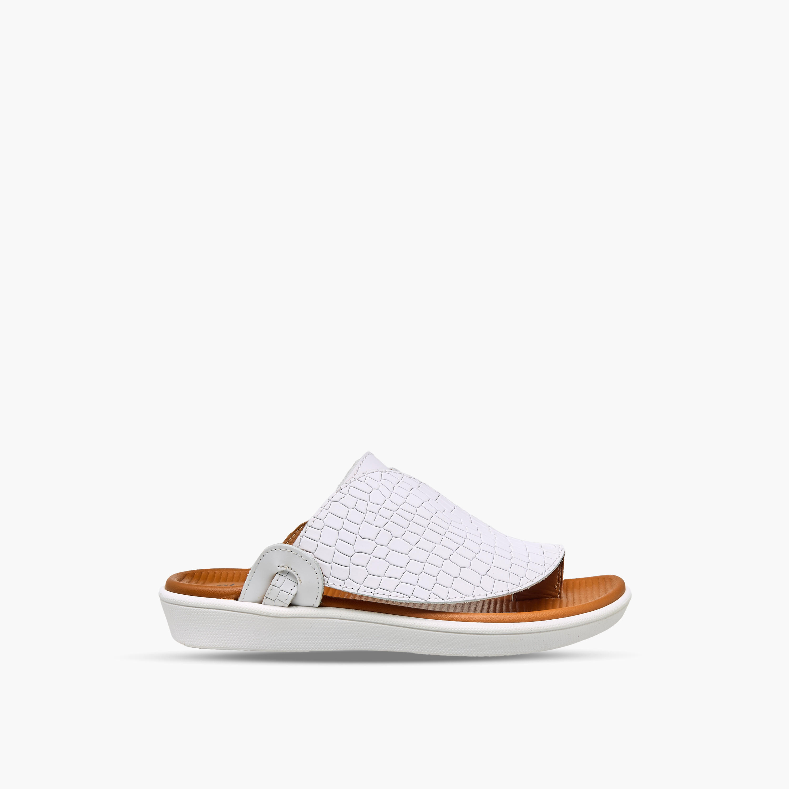 Al Waha Boys Leather Arabic Sandals-boys-shoes-sandals-image-3