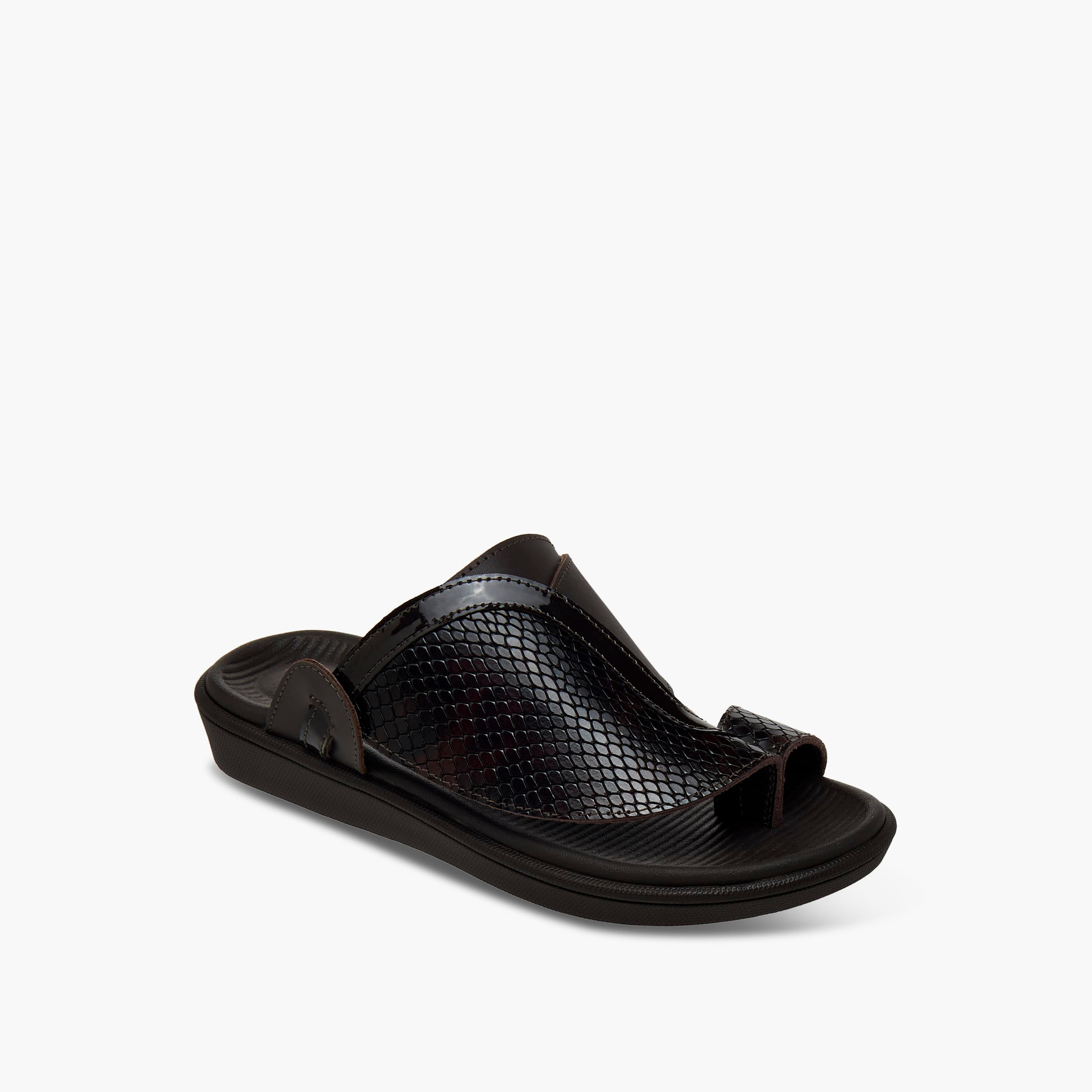 Al Waha Boys Slip-On Arabic Sandals-boys-shoes-sandals-image-2