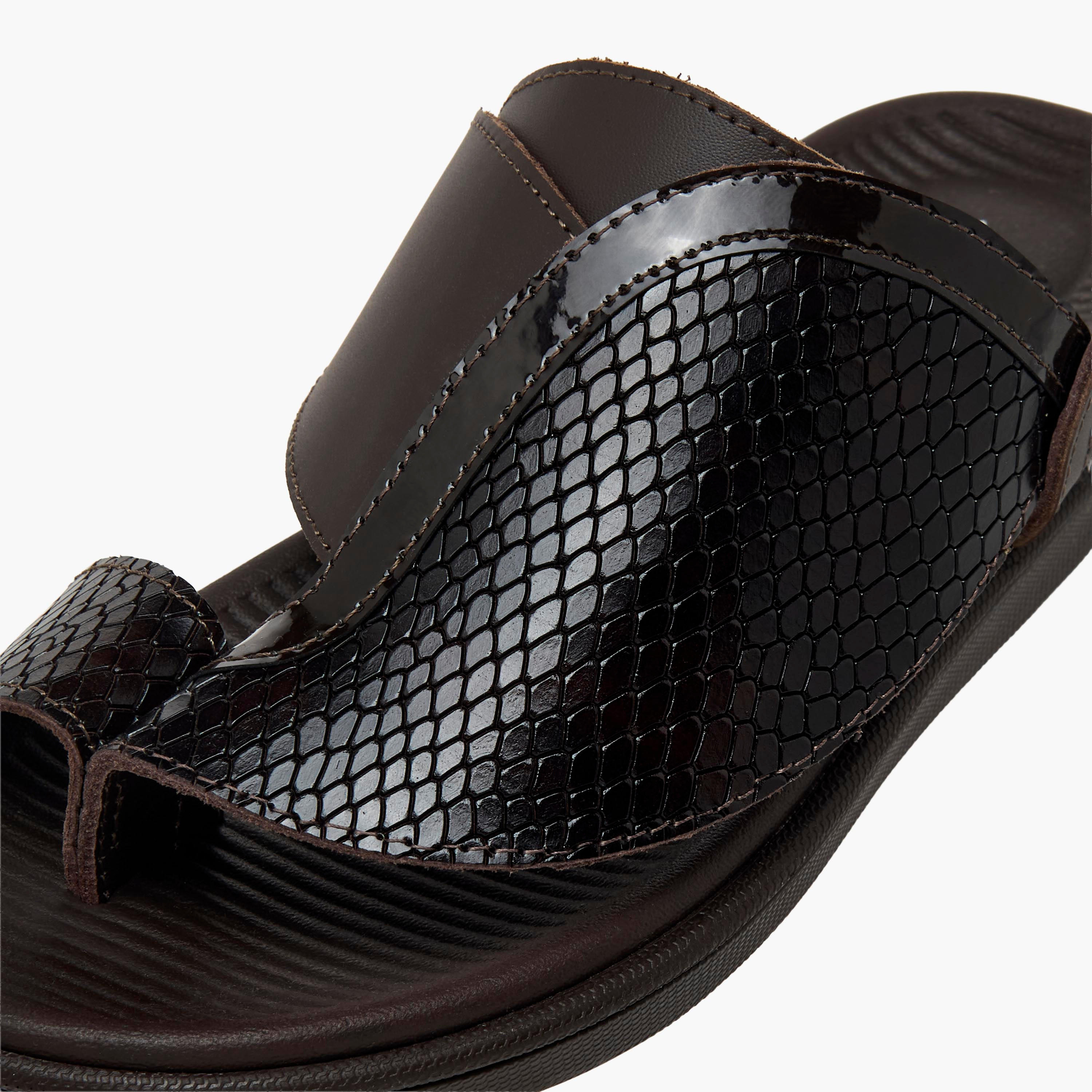 Al Waha Boys Slip-On Arabic Sandals-boys-shoes-sandals-image-4