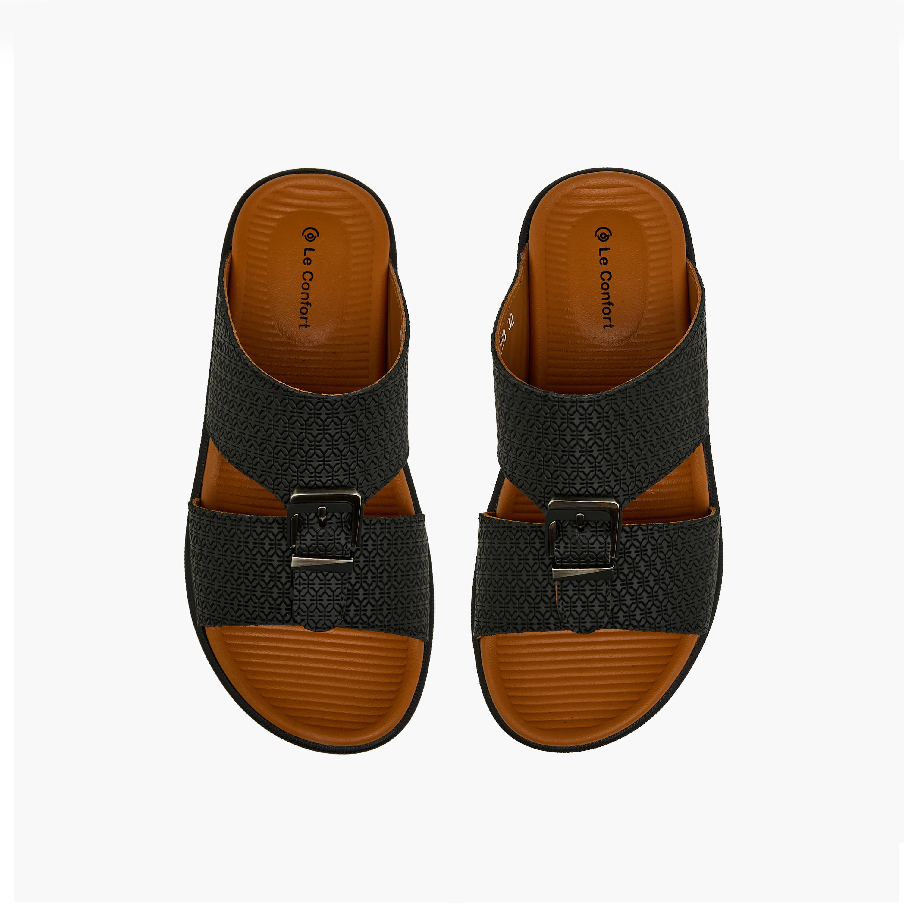 صندل عربي جلد سهل الارتداء للأولاد من لو كونفورت-boys-shoes-sandals-image-1