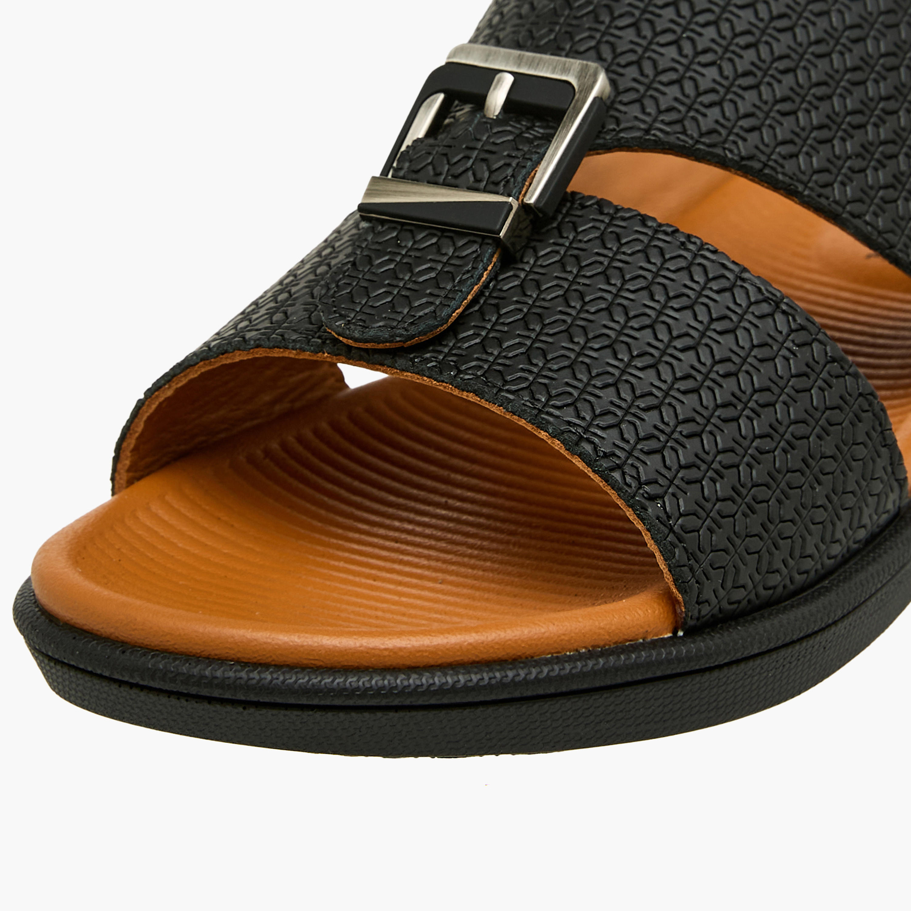 صندل عربي جلد سهل الارتداء للأولاد من لو كونفورت-boys-shoes-sandals-image-4