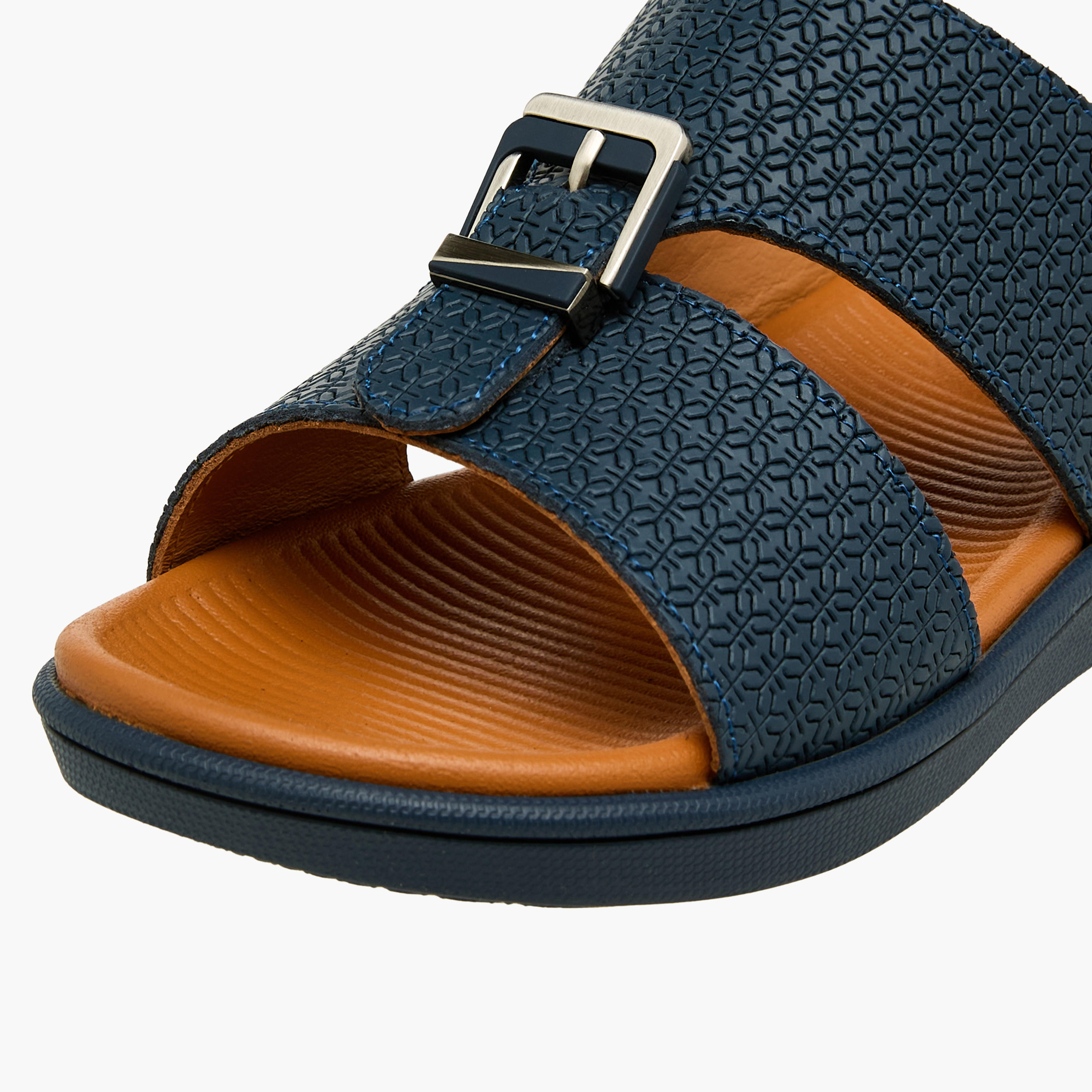 صندل عربي جلد سهل الارتداء للأولاد من لو كونفورت-boys-shoes-sandals-image-4