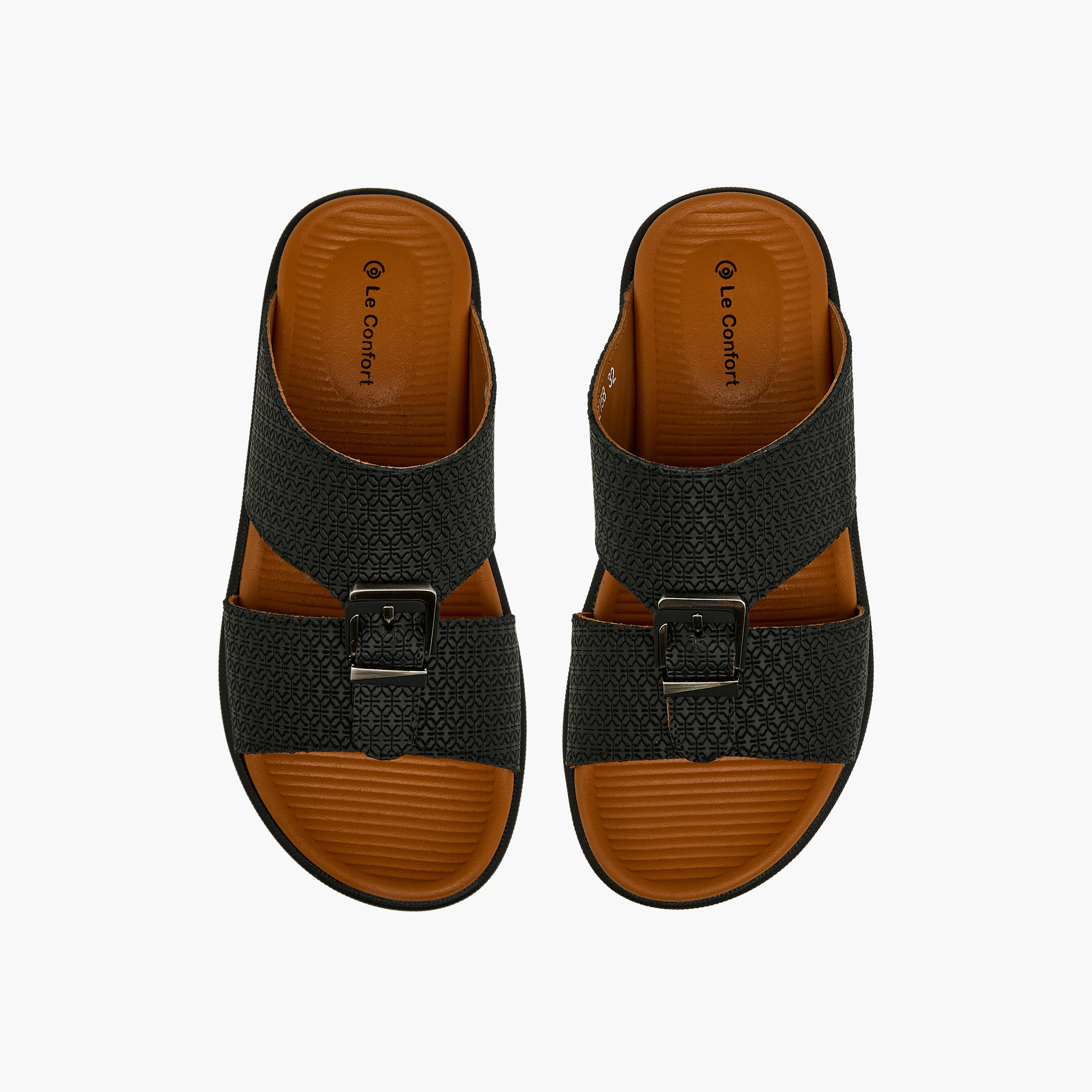 صندل عربي جلد سهل الارتداء للأولاد من لو كونفورت-boys-shoes-sandals-image-1