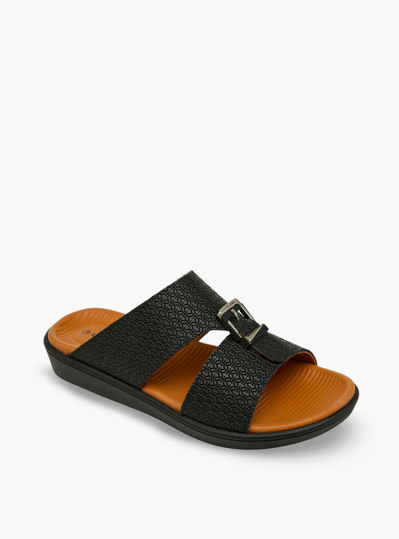 صندل عربي جلد سهل الارتداء للأولاد من لو كونفورت-boys-shoes-sandals-image-2