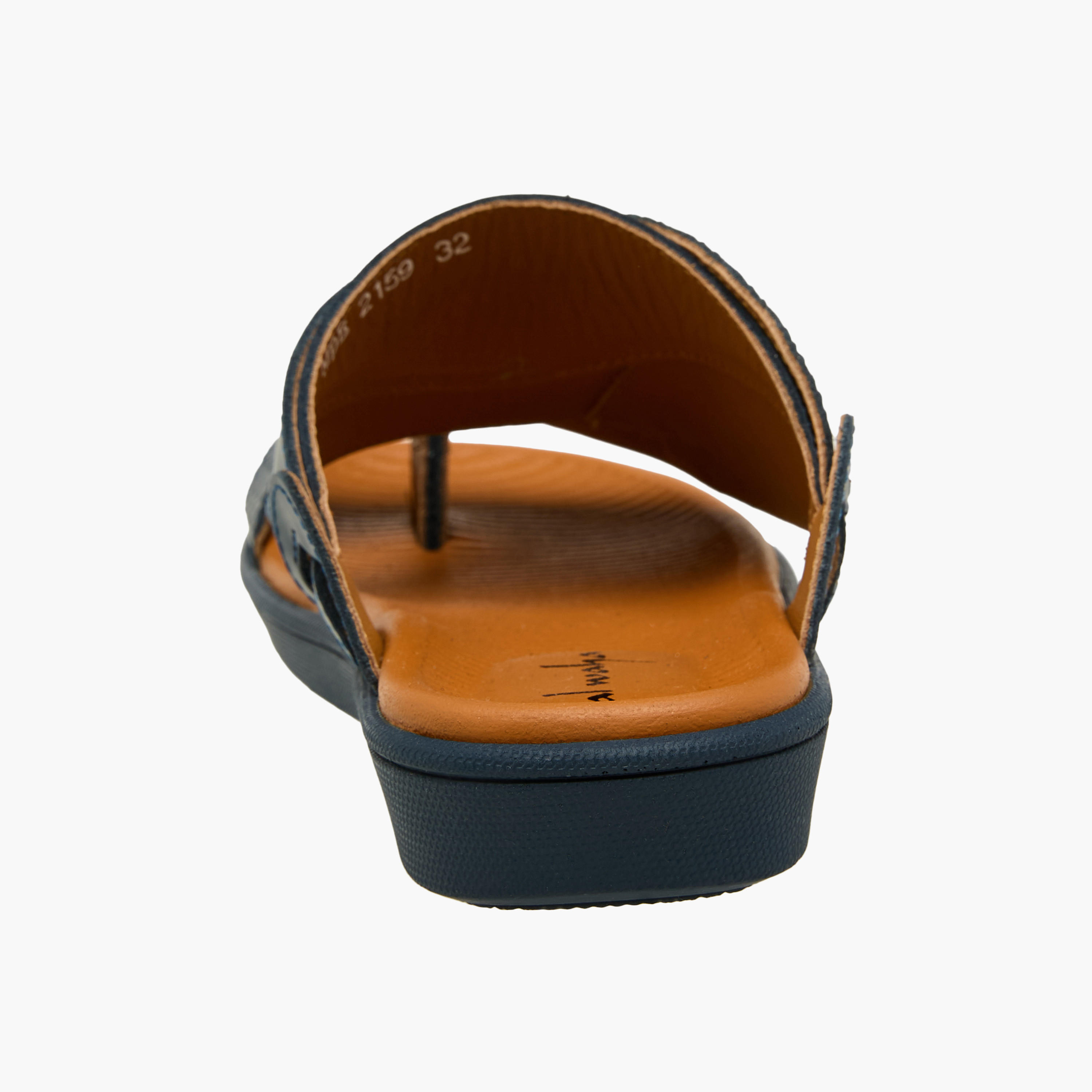 Al Waha Boys Toe Loop Detail Leather Arabic Sandals-boys-shoes-sandals-image-5