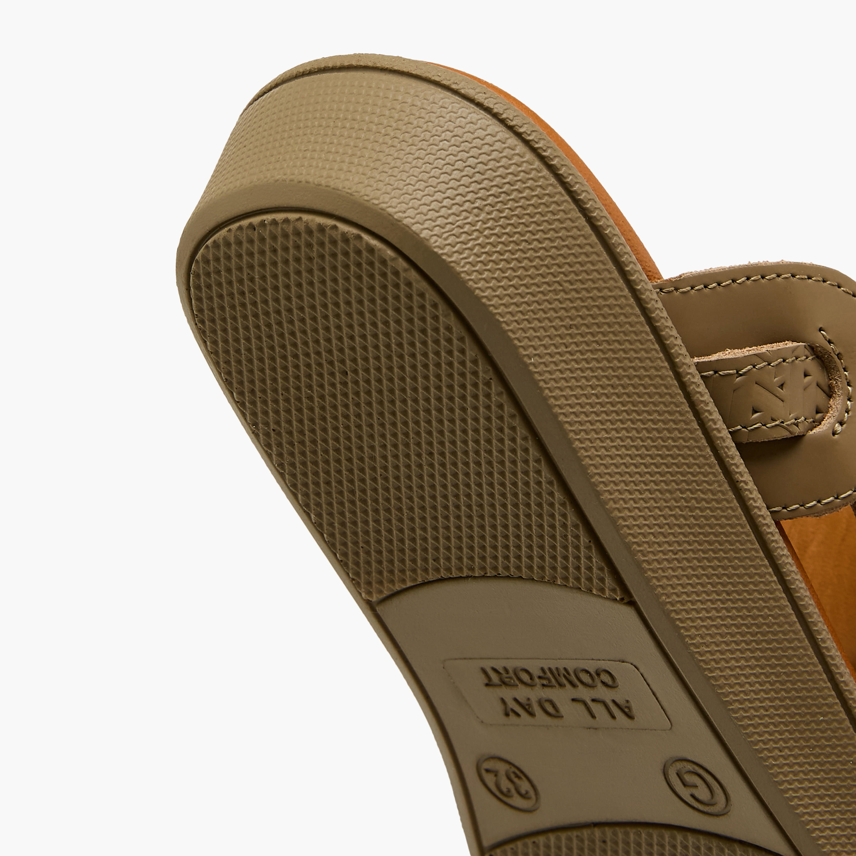 صندل عربي جلد بتفاصيل حلقة إصبع للأولاد من الواحة-boys-shoes-sandals-image-6