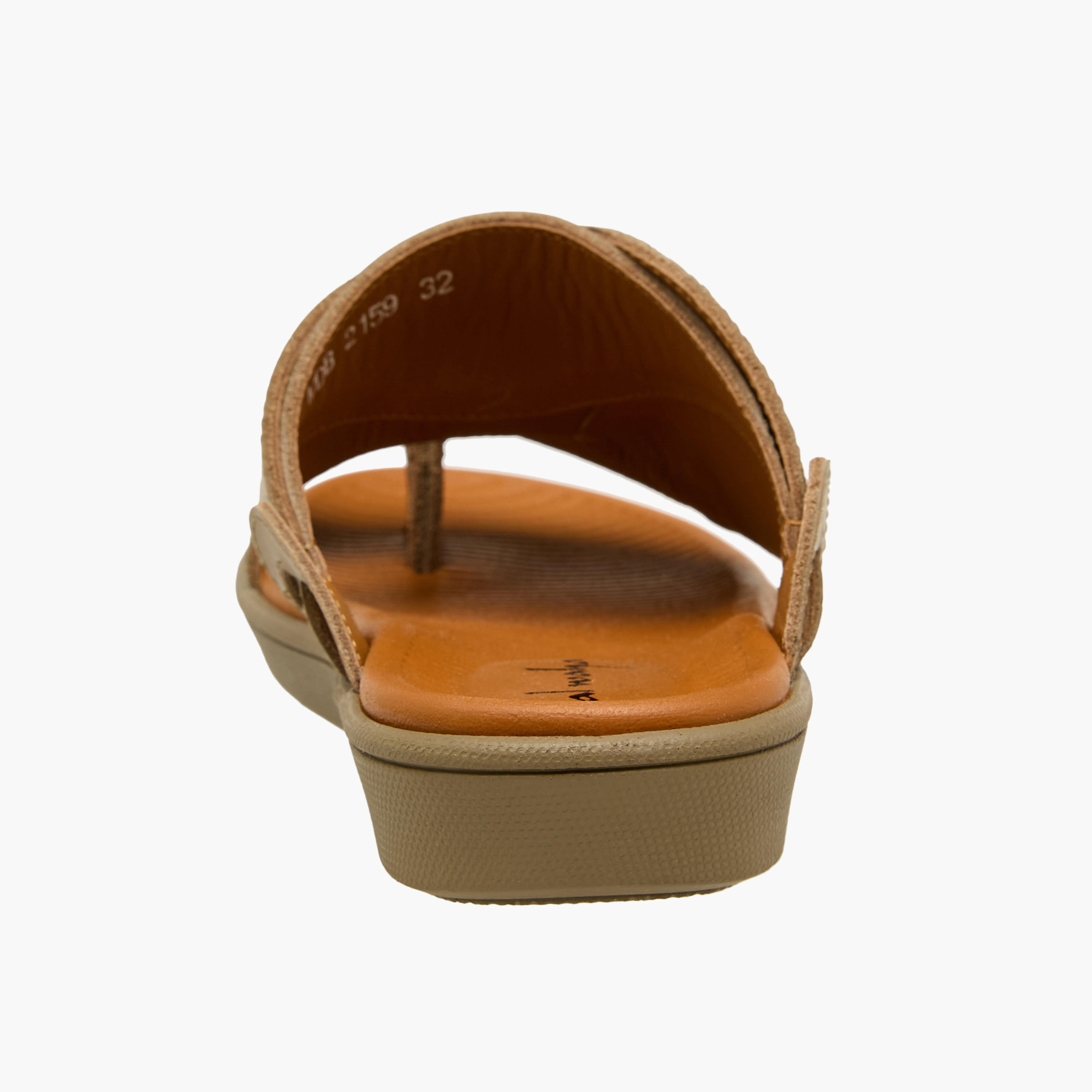 Al Waha Boys Toe Loop Detail Leather Arabic Sandals-boys-shoes-sandals-image-5