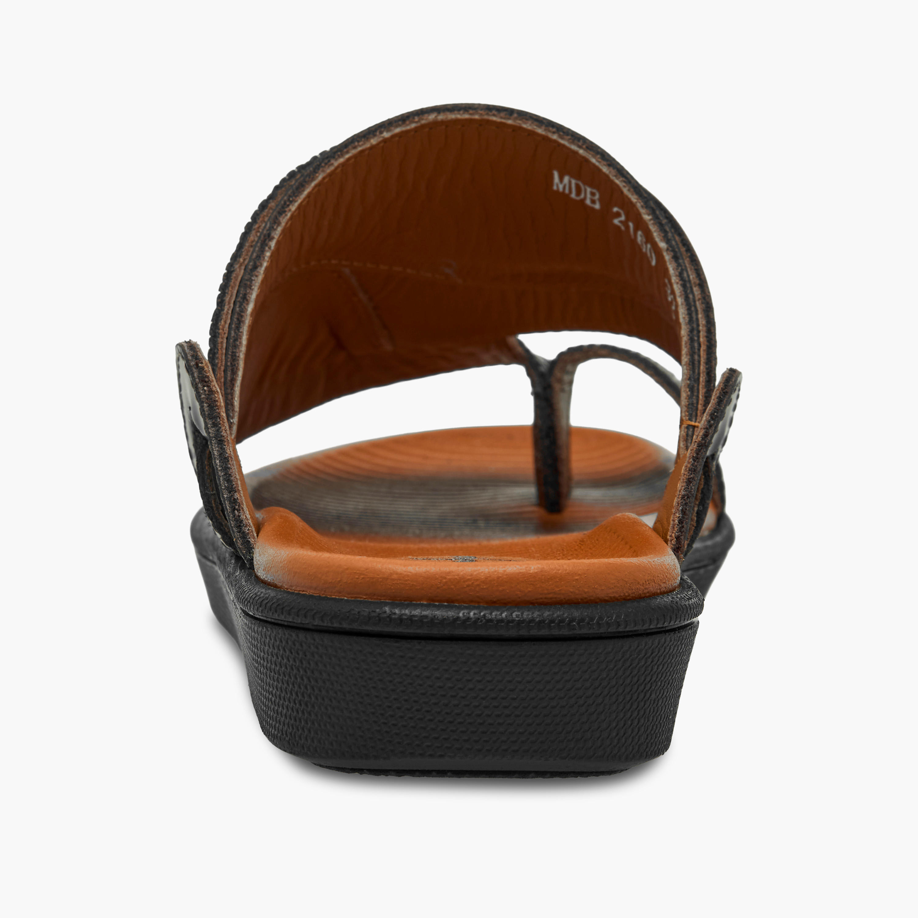صندل عربي جلد بتفاصيل حلقة إصبع للأولاد من الواحة-boys-shoes-sandals-image-2