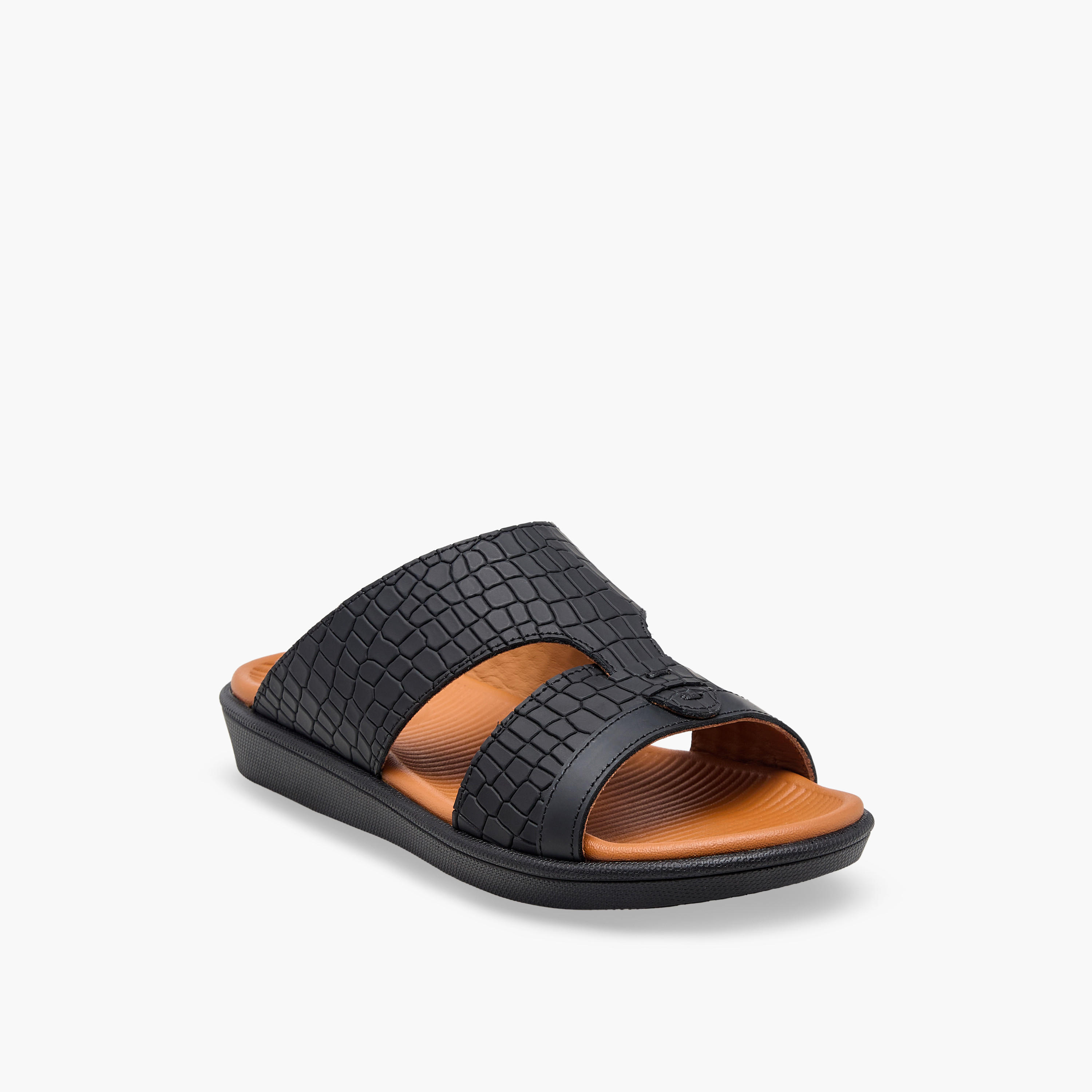صندل عربي جلد سهل الارتداء للأولاد من لو كونفورت-boys-shoes-sandals-image-2