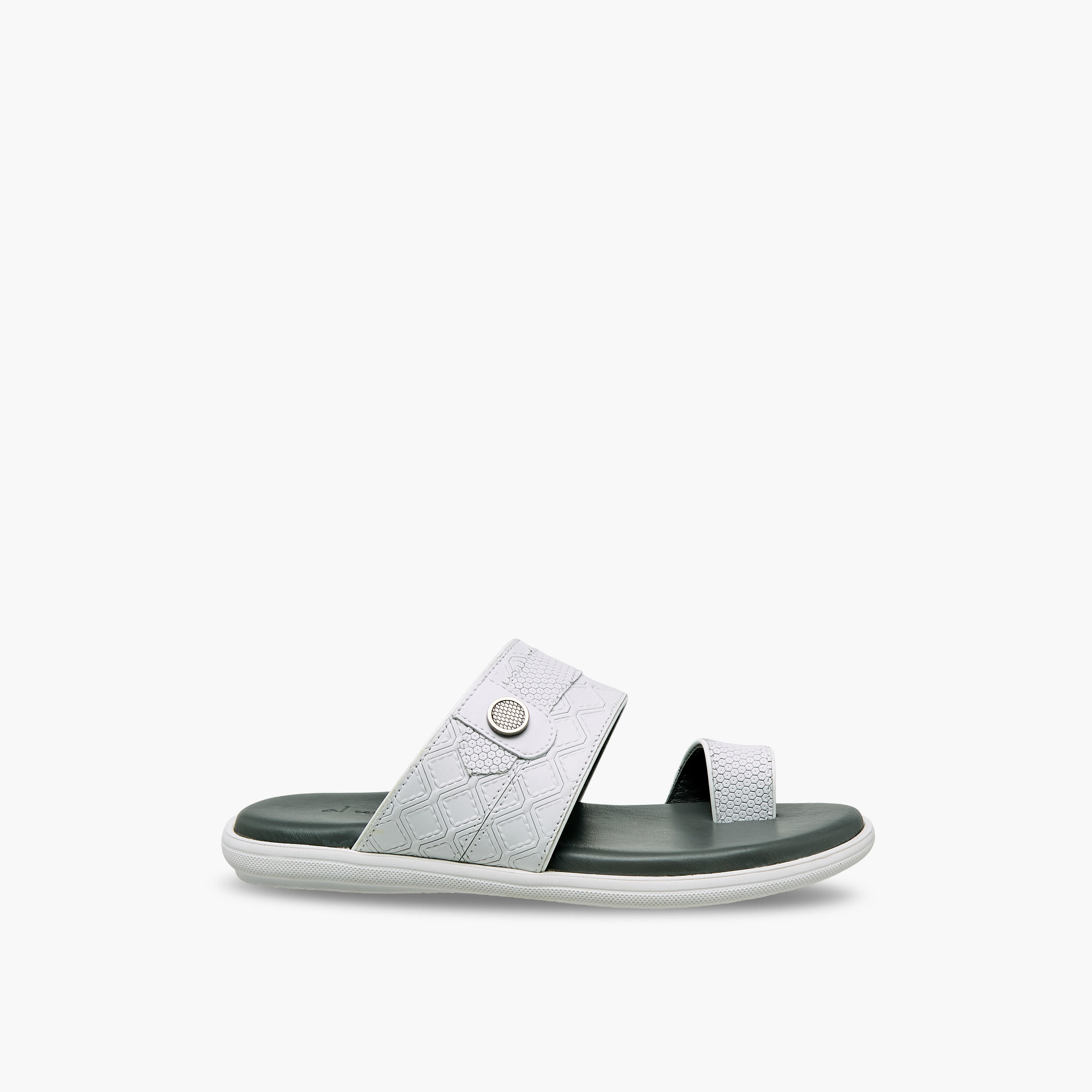 Al Waha Boys Textured Arabic Sandals-boys-shoes-sandals-image-3