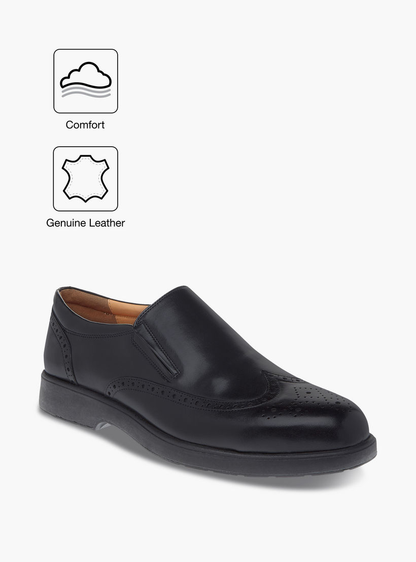 Le Confort Leather Perforated Slip-On Air Tech Loafers-men-shoes-loafersandmoccasins-image-2