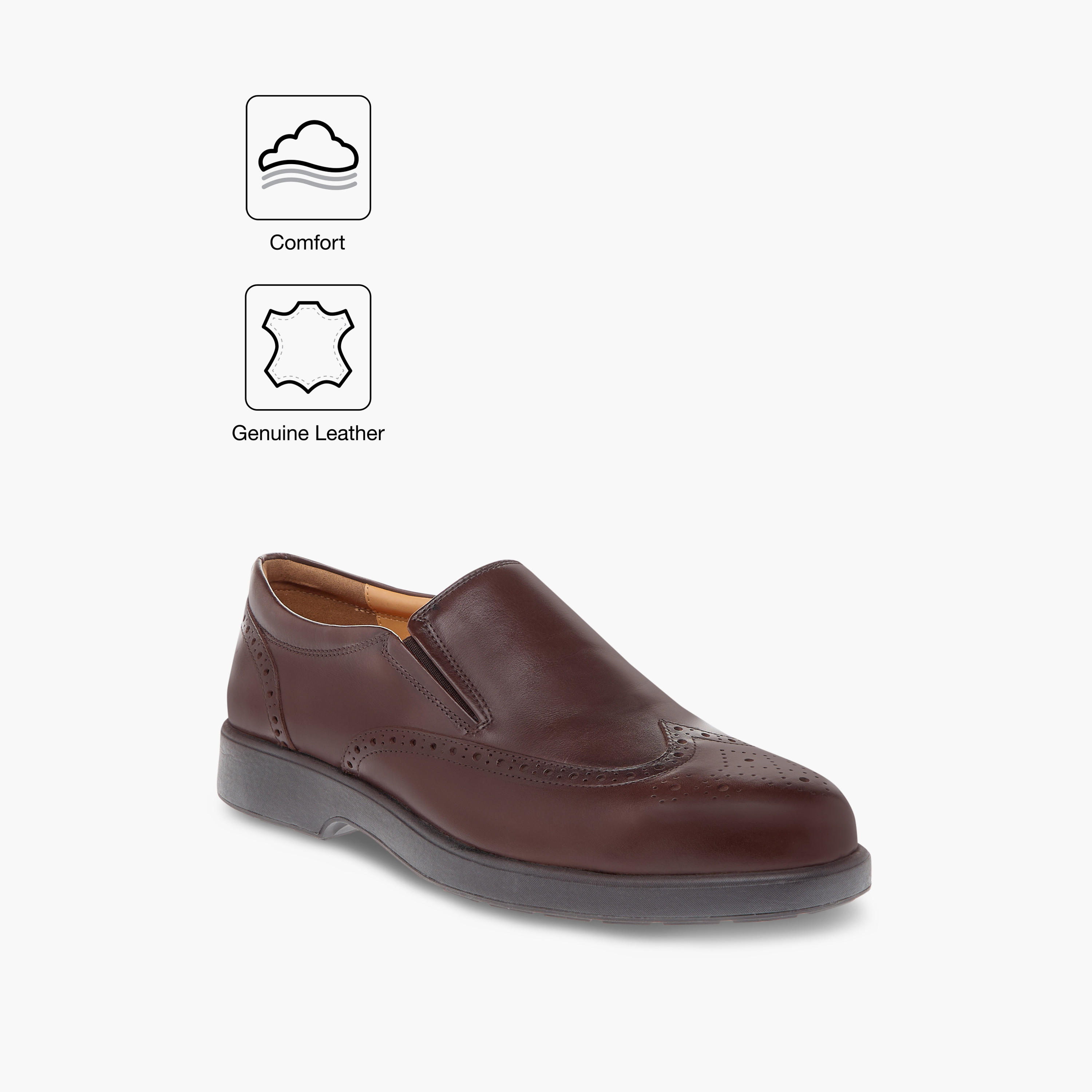 Le Confort Leather Perforated Slip-On Air Tech Loafers-men-shoes-loafersandmoccasins-image-2