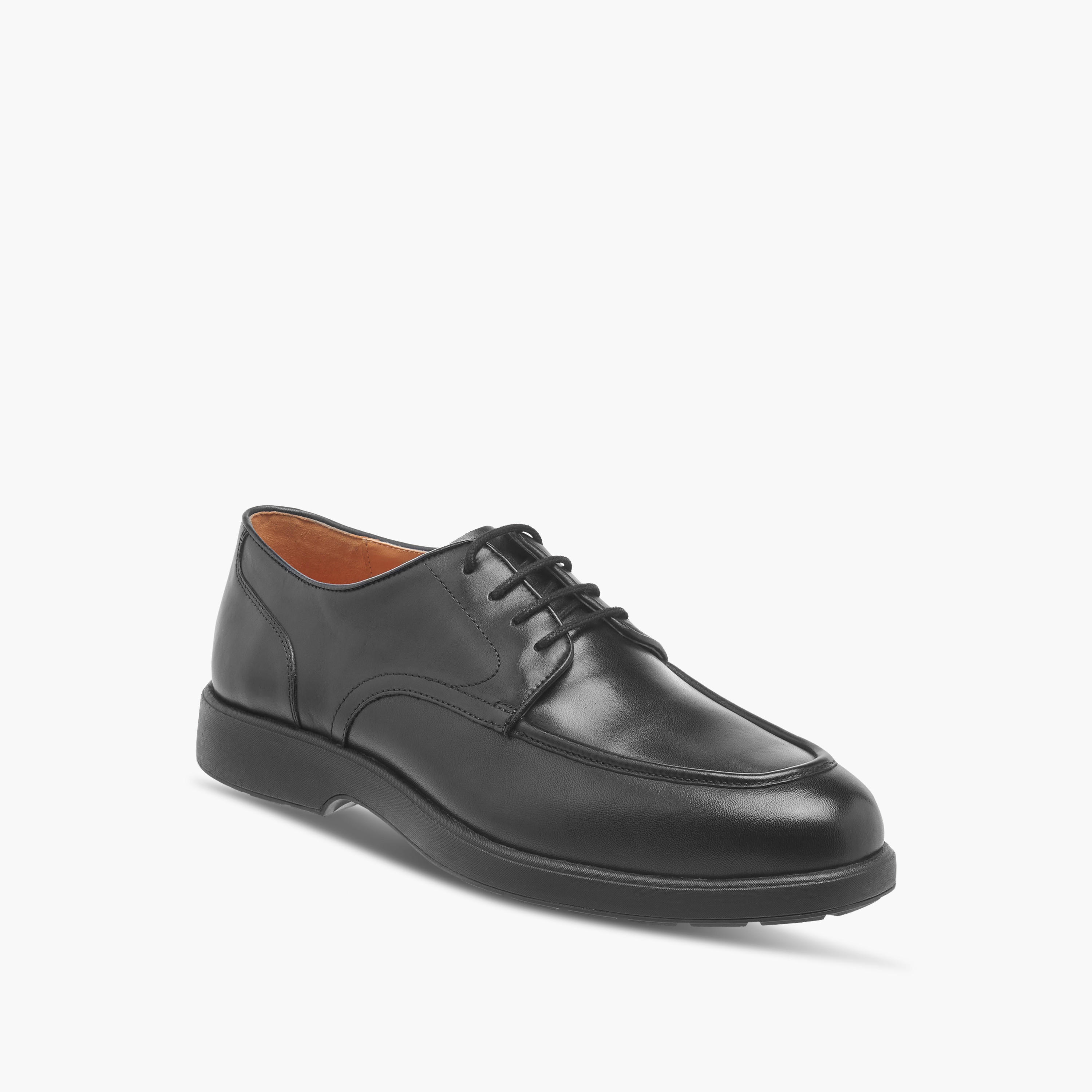 Le Confort Textured Leather Air Tech Derby Shoes with Lace-Up Closure-men-shoes-formalshoes-image-2