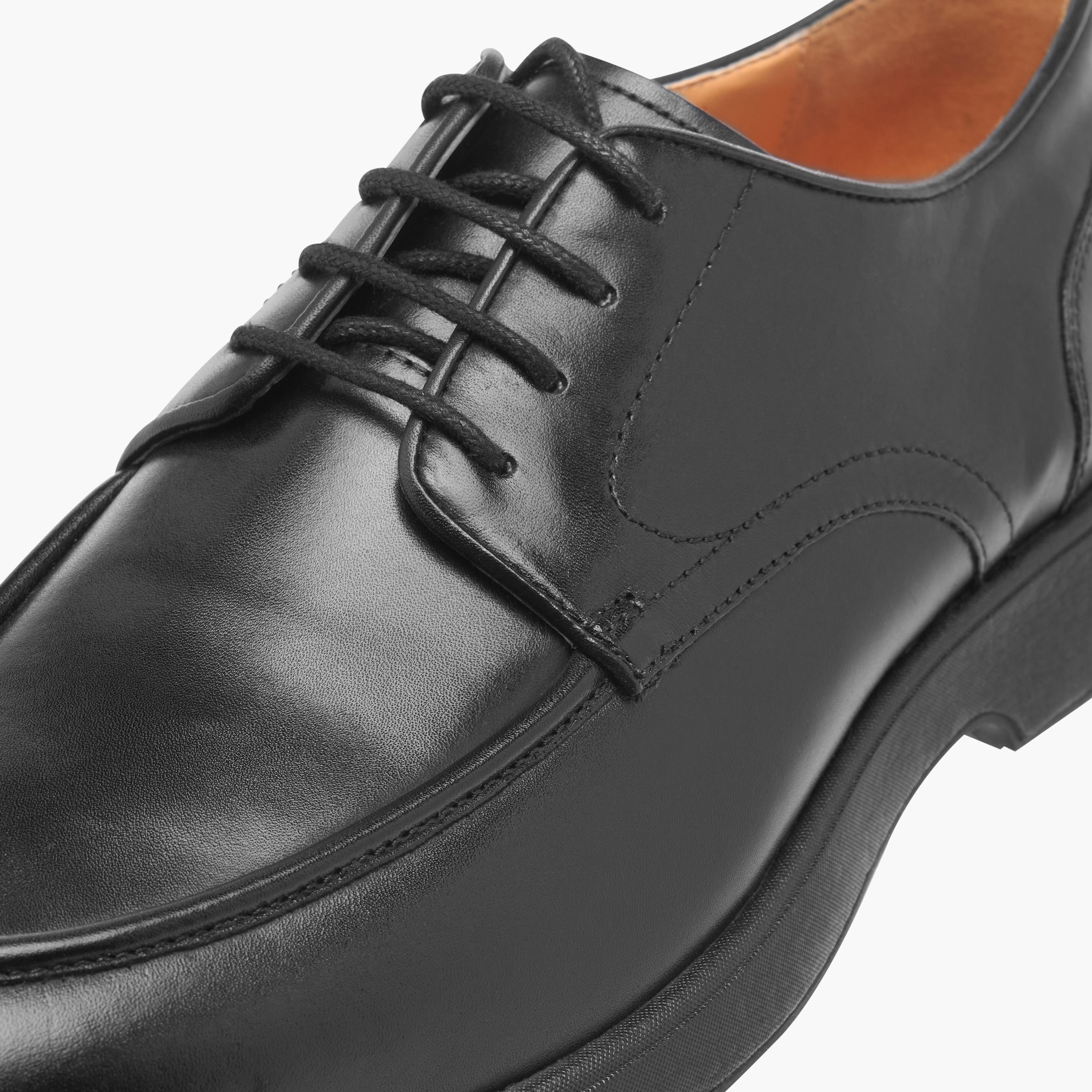 Le Confort Textured Leather Air Tech Derby Shoes with Lace-Up Closure-men-shoes-formalshoes-image-4