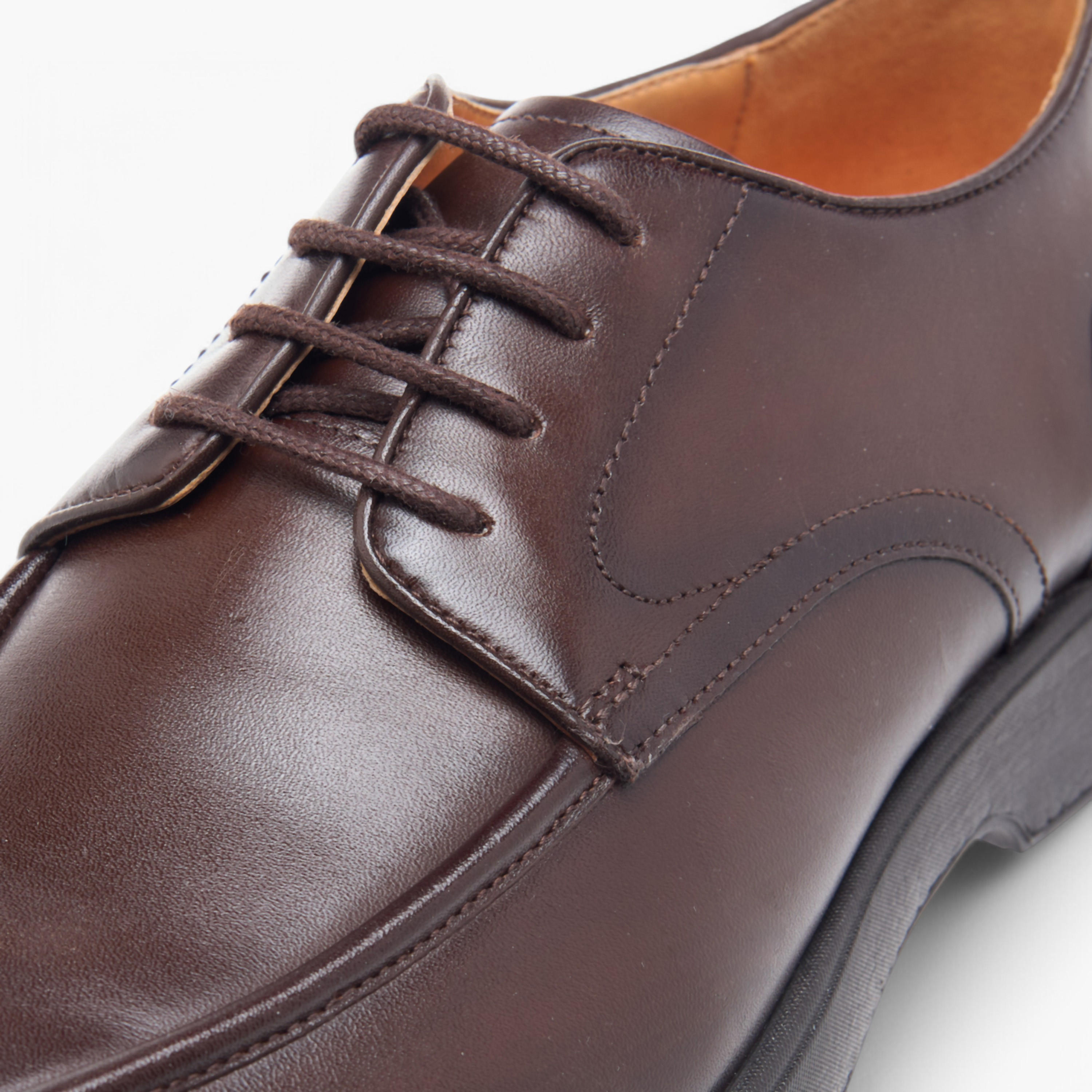 Le Confort Textured Leather Air Tech Derby Shoes with Lace-Up Closure-men-shoes-formalshoes-image-4