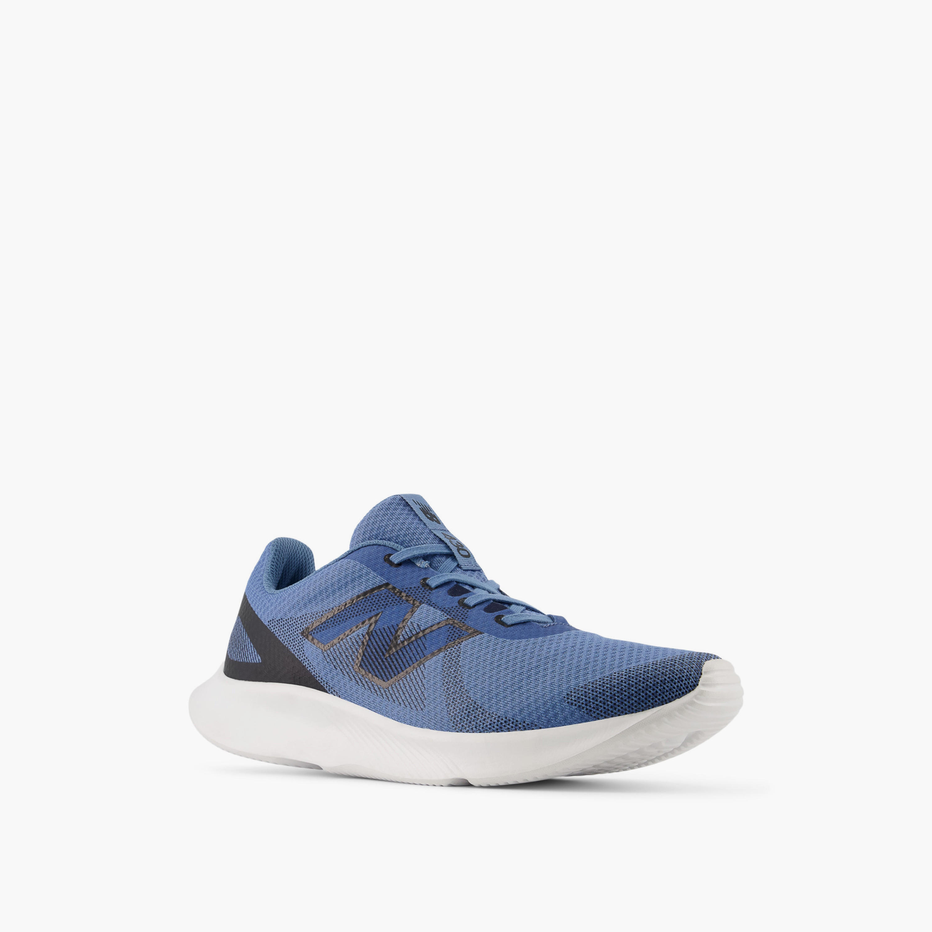New Balance Men's Textured Lace-Up Sports Shoes - ME430LN4-D-sports-men-shoes-image-2