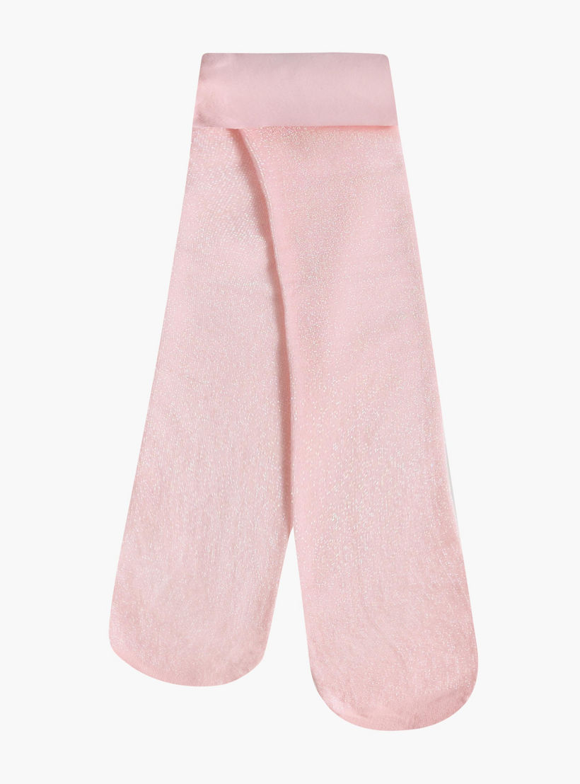 Pack of 2 Celeste Girls Tights with Elasticated Waistband-girls-accessories-socks-image-3