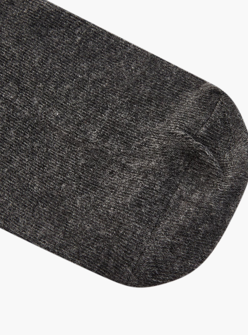 Gloo Solid Ankle Length Socks - Set of 4-men-socks-image-3