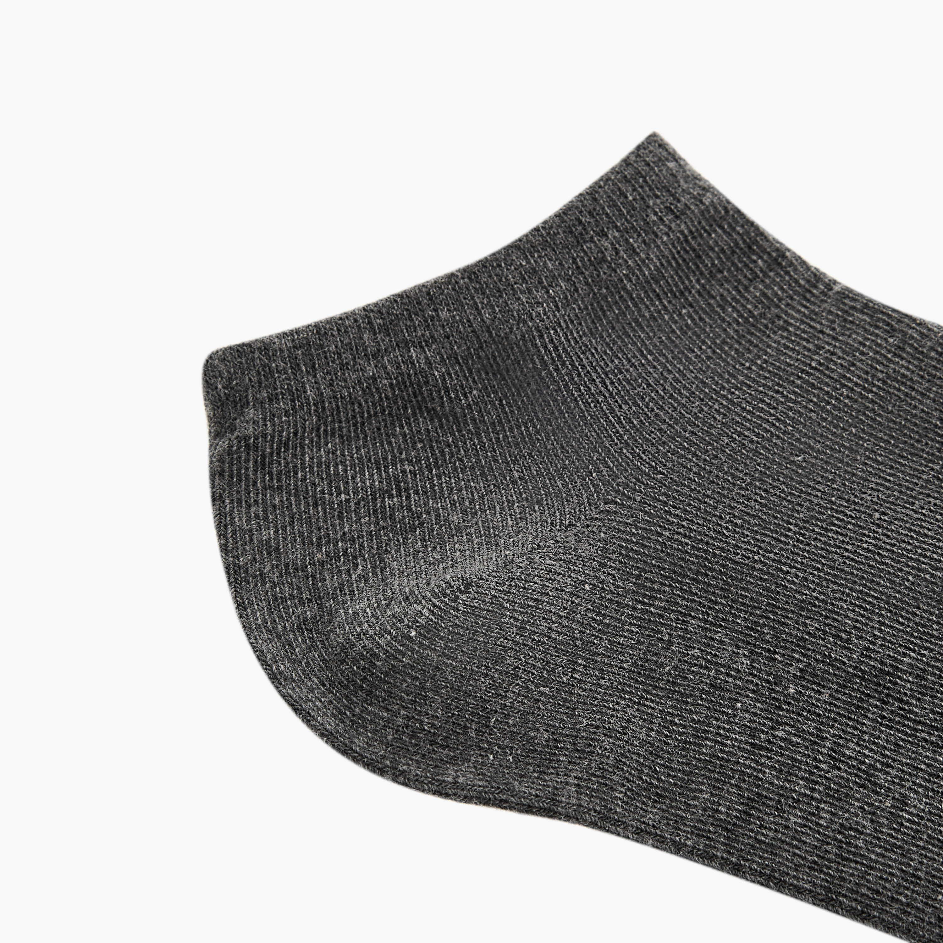 Gloo Assorted Non Terry Ankle Length Socks - Set of 5-men-socks-image-5