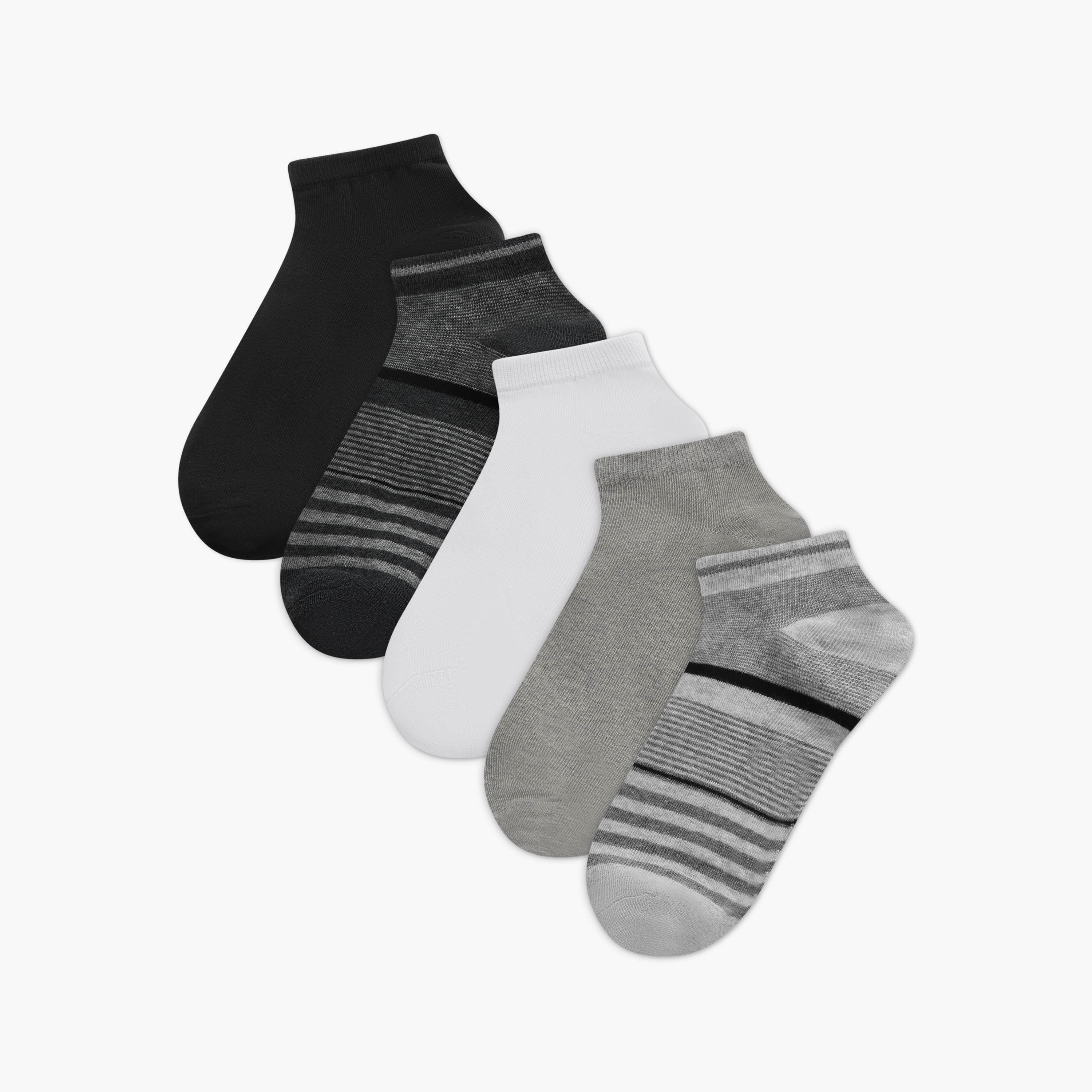 Gloo Men Socks Ankle Length - Set of 5-men-socks-image-1