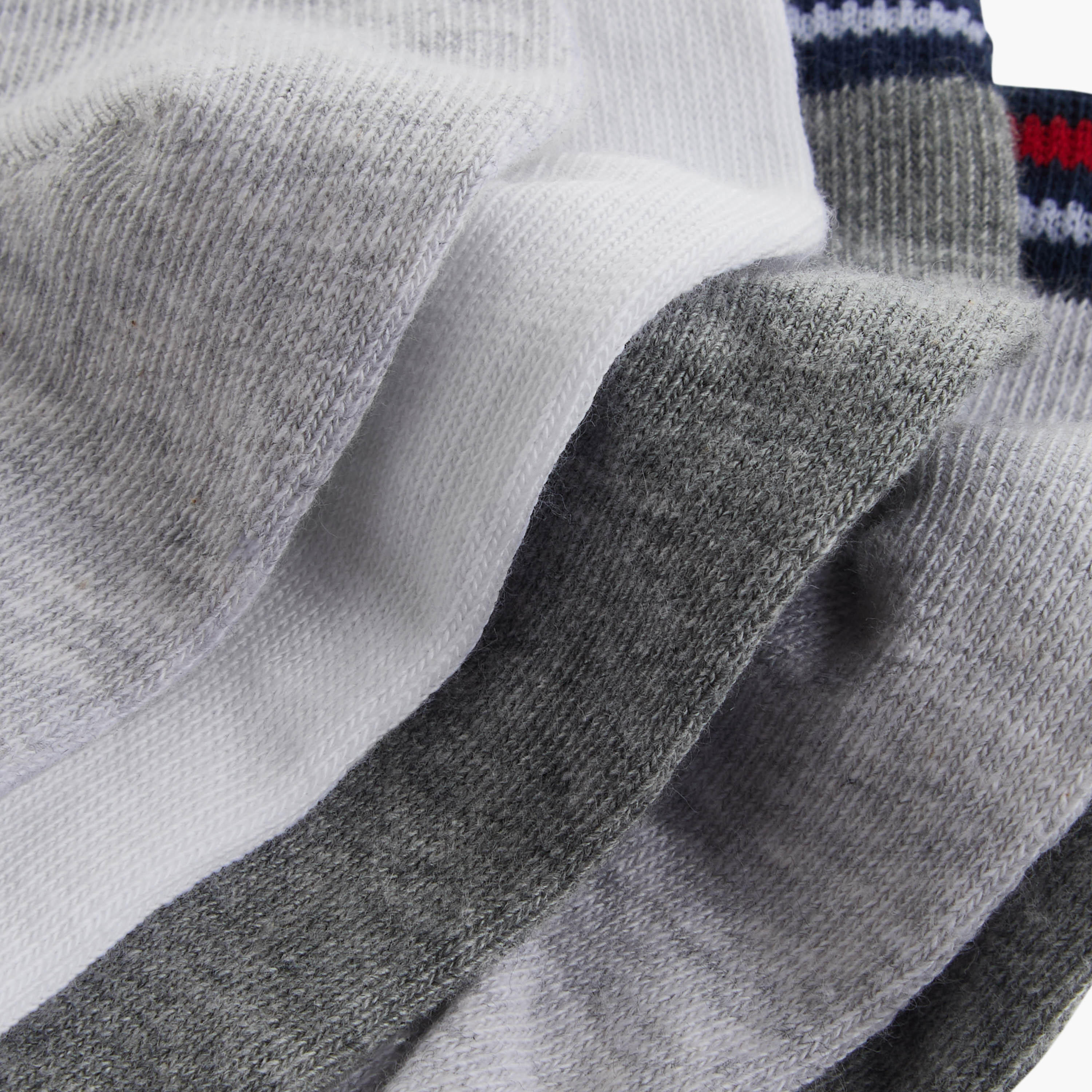 جوارب مقلمة طول الكاحل للرجال من جلوو - طقم من 5-men-socks-image-4