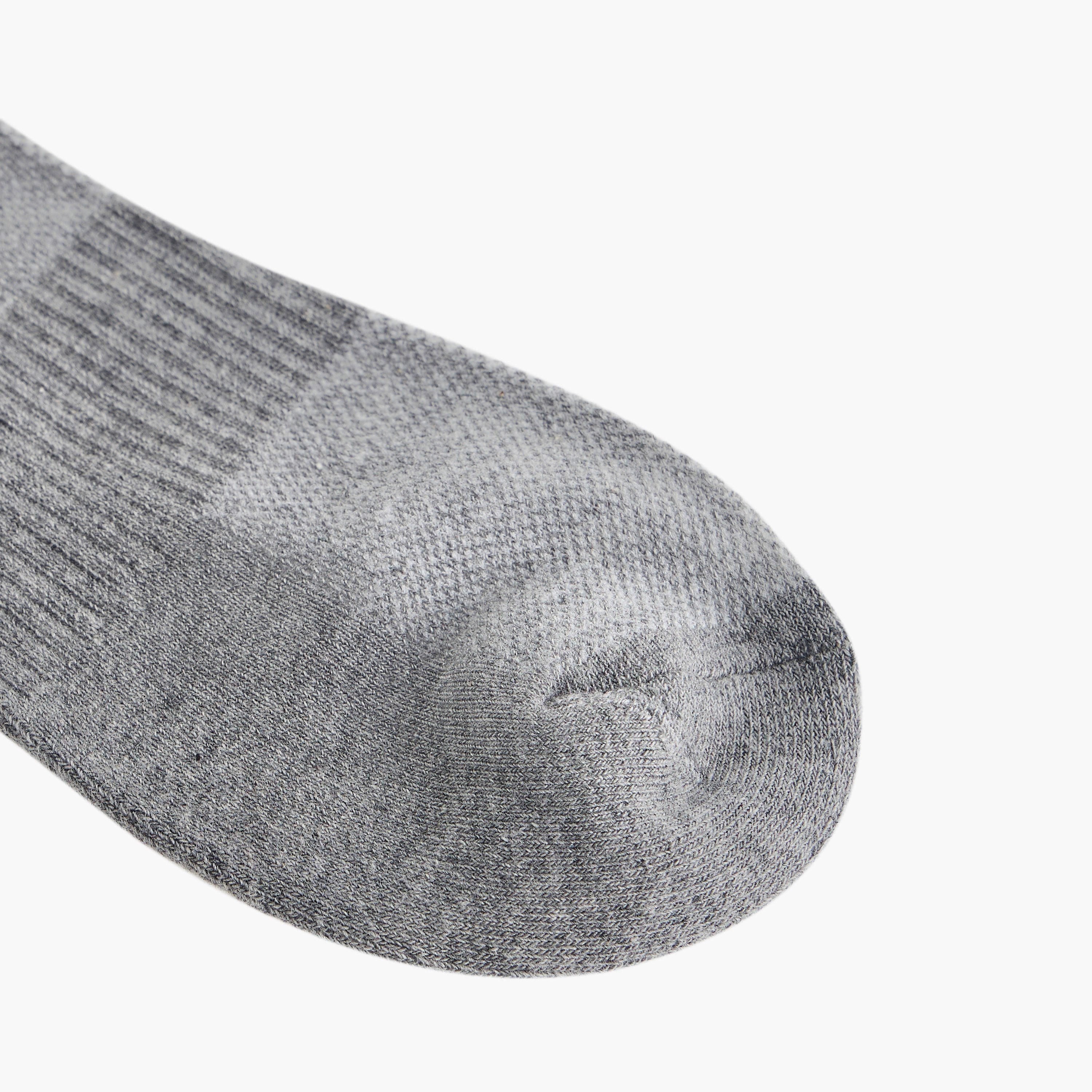 Gloo Ribbed Crew Length Cushioned Socks - Set of 3-men-socks-image-5