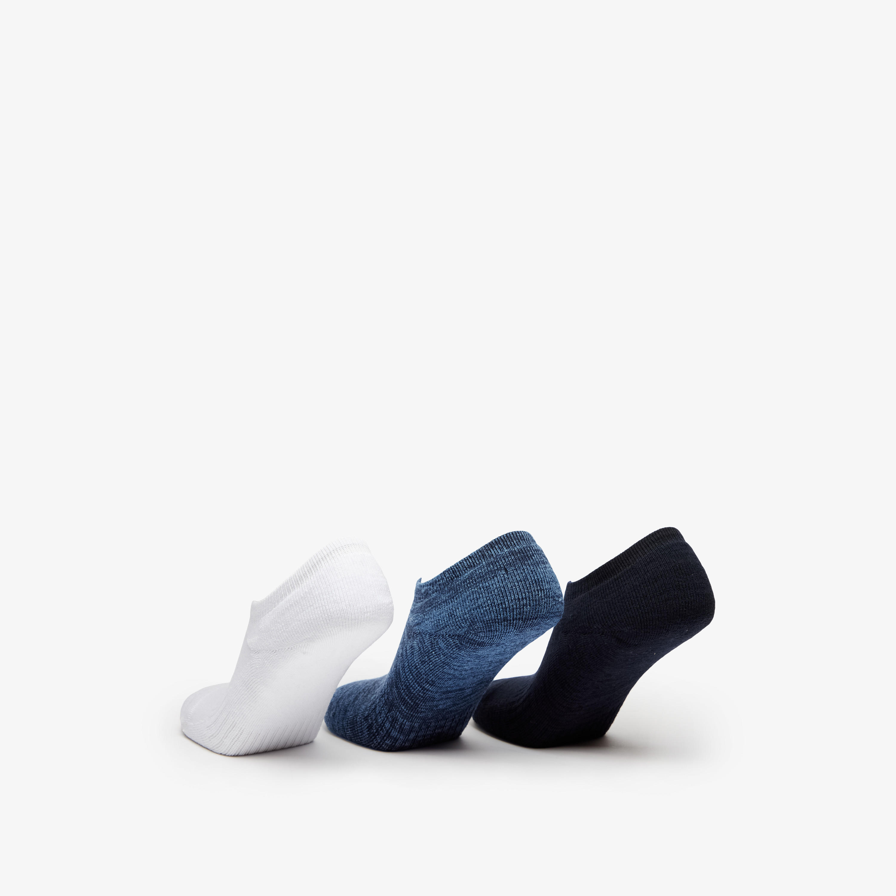 جوارب بارزة الملمس بطول الكاحل من جلوو - طقم من 3-men-socks-image-2