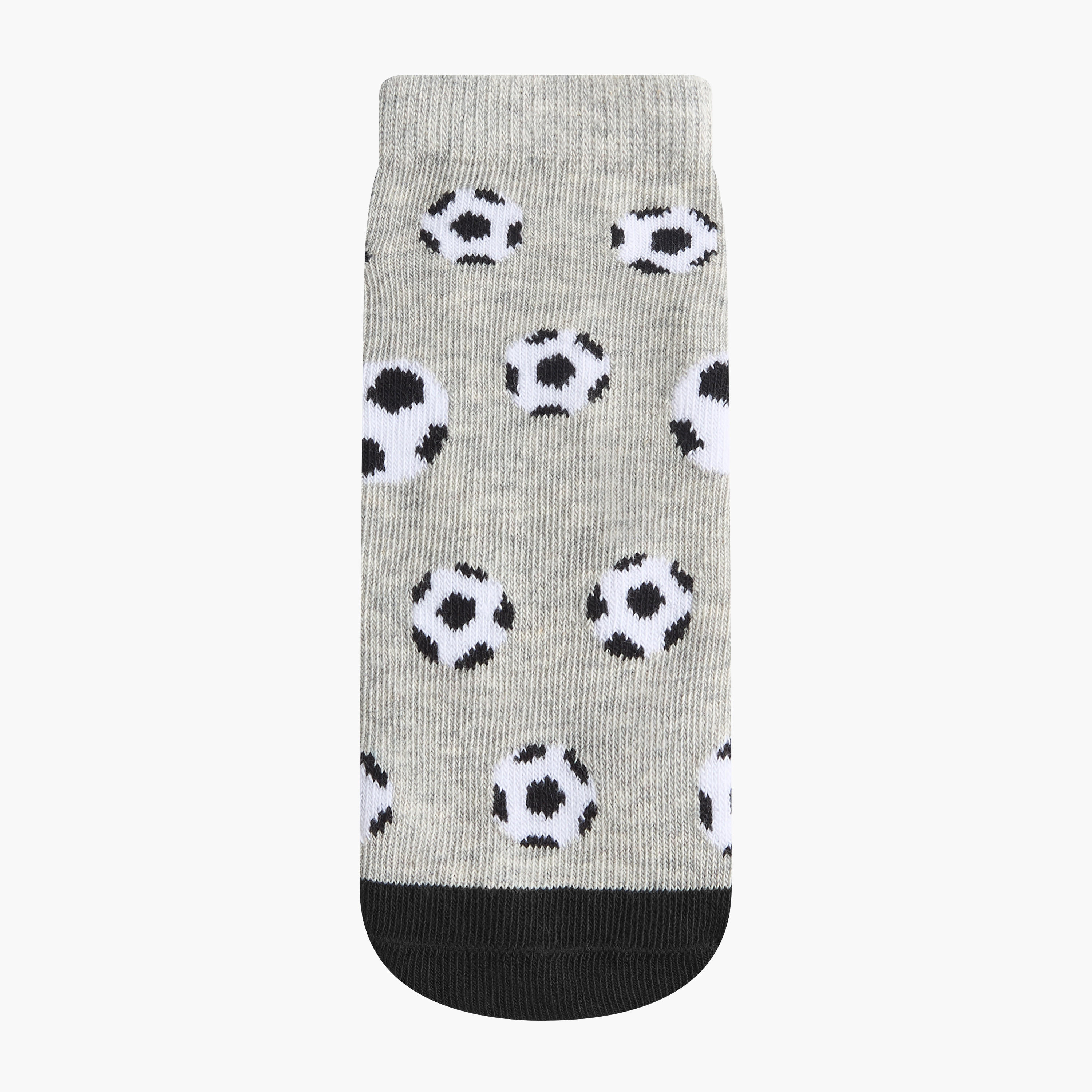 طقم جوارب 5 أزواج بطول الكاحل وبطبعات من جونيورز-girls-accessories-socks-image-2