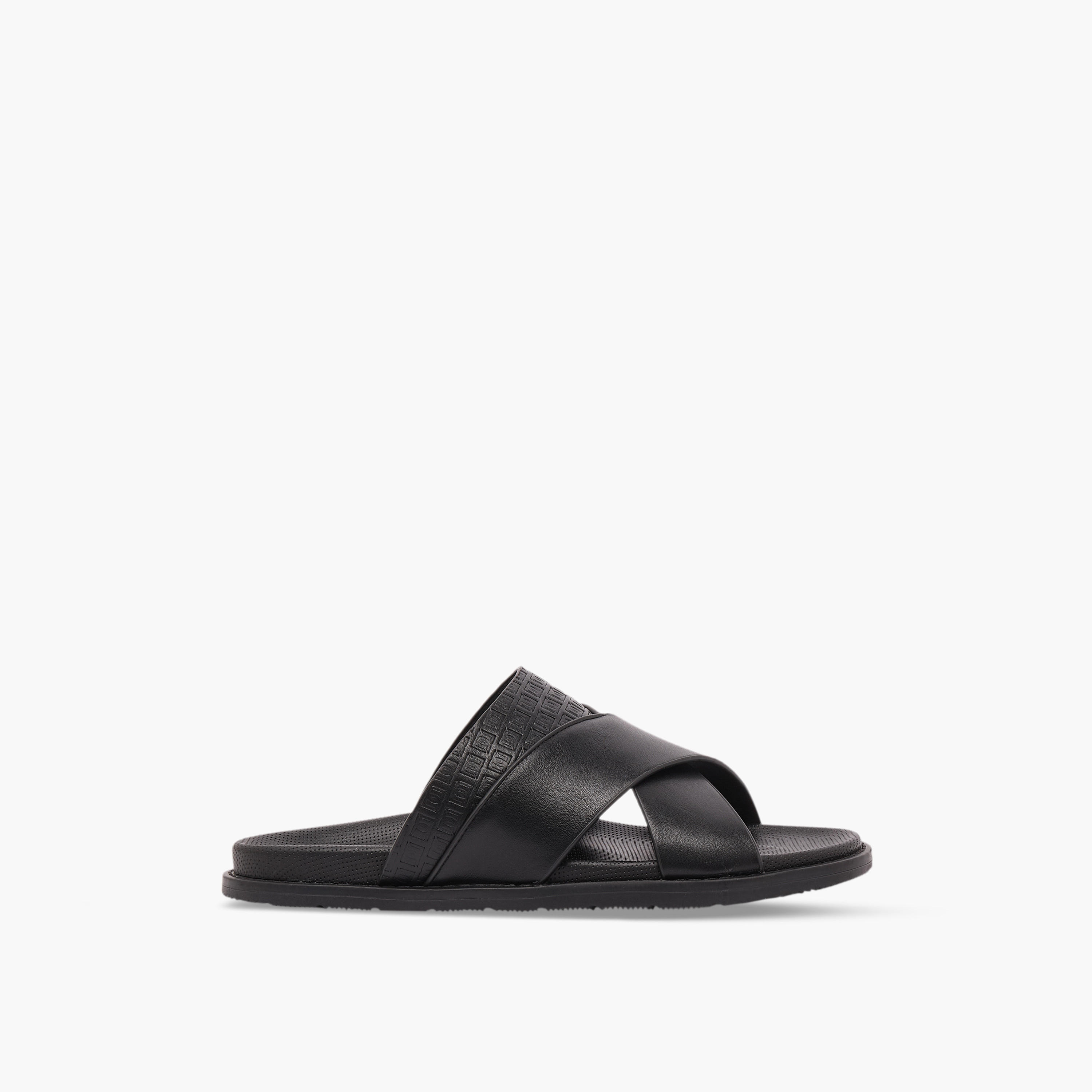 Duchini Men Cross Strap Comfort Sandals-men-shoes-sandals-image-3